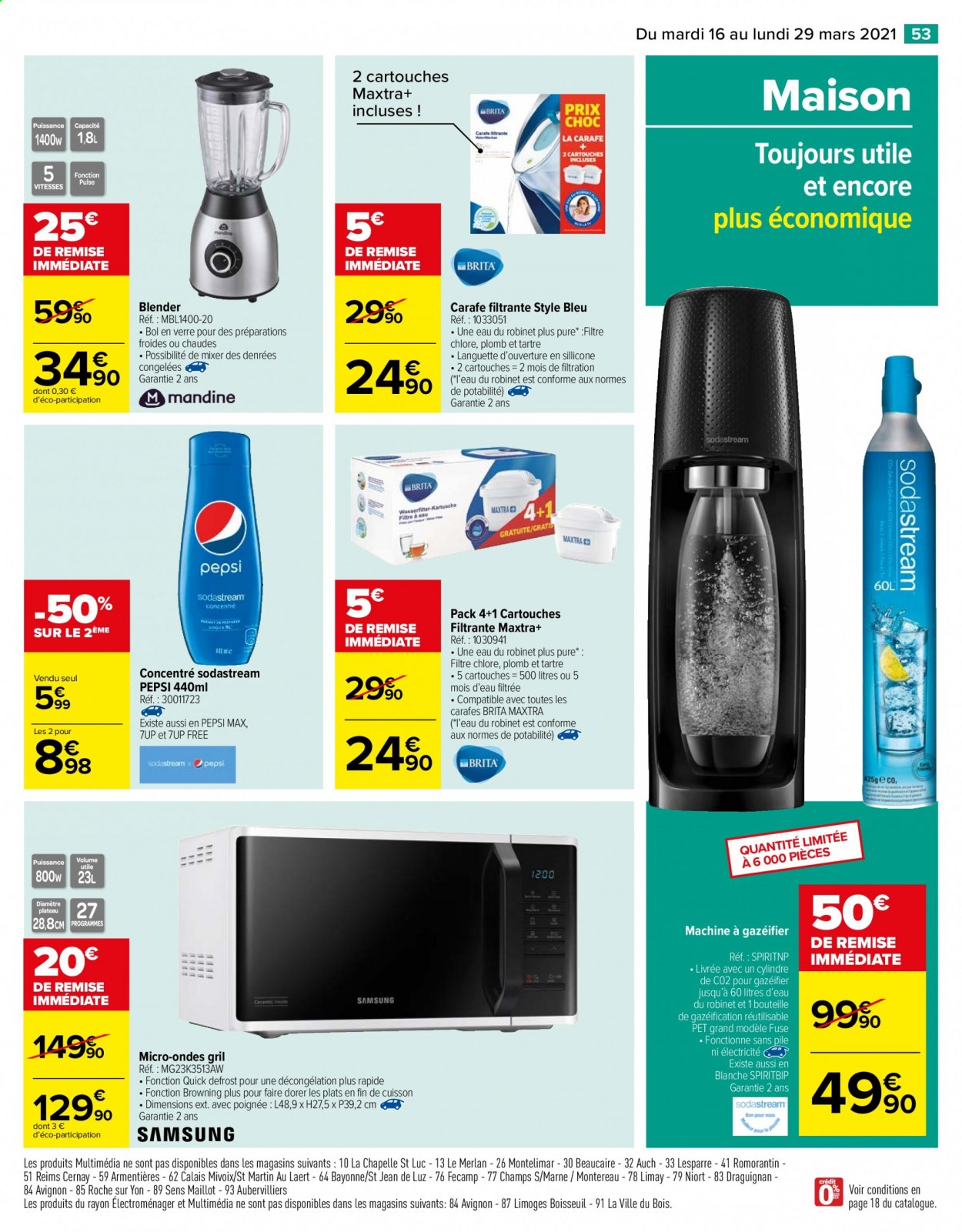 Catalogue Carrefour Hypermarchés - 16/03/2021 - 29/03/2021. Page 55
