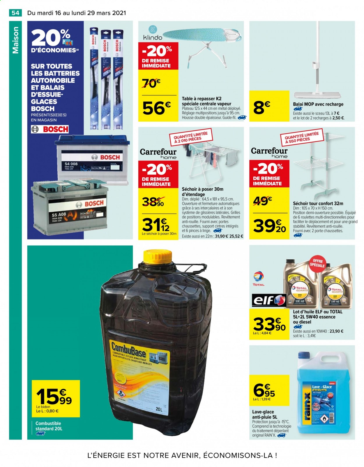 Catalogue Carrefour Hypermarchés - 16/03/2021 - 29/03/2021. Page 56