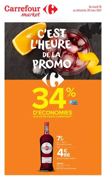 Catalogue Carrefour Market - 16.03.2021 - 28.03.2021.