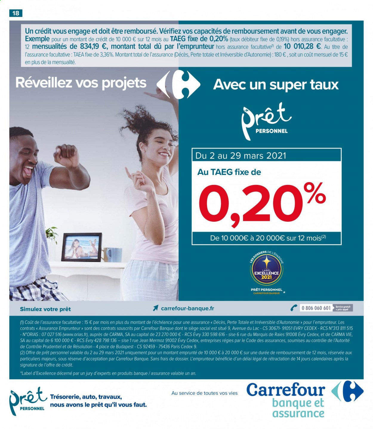 Catalogue Carrefour Market - 16/03/2021 - 21/03/2021. Page 18