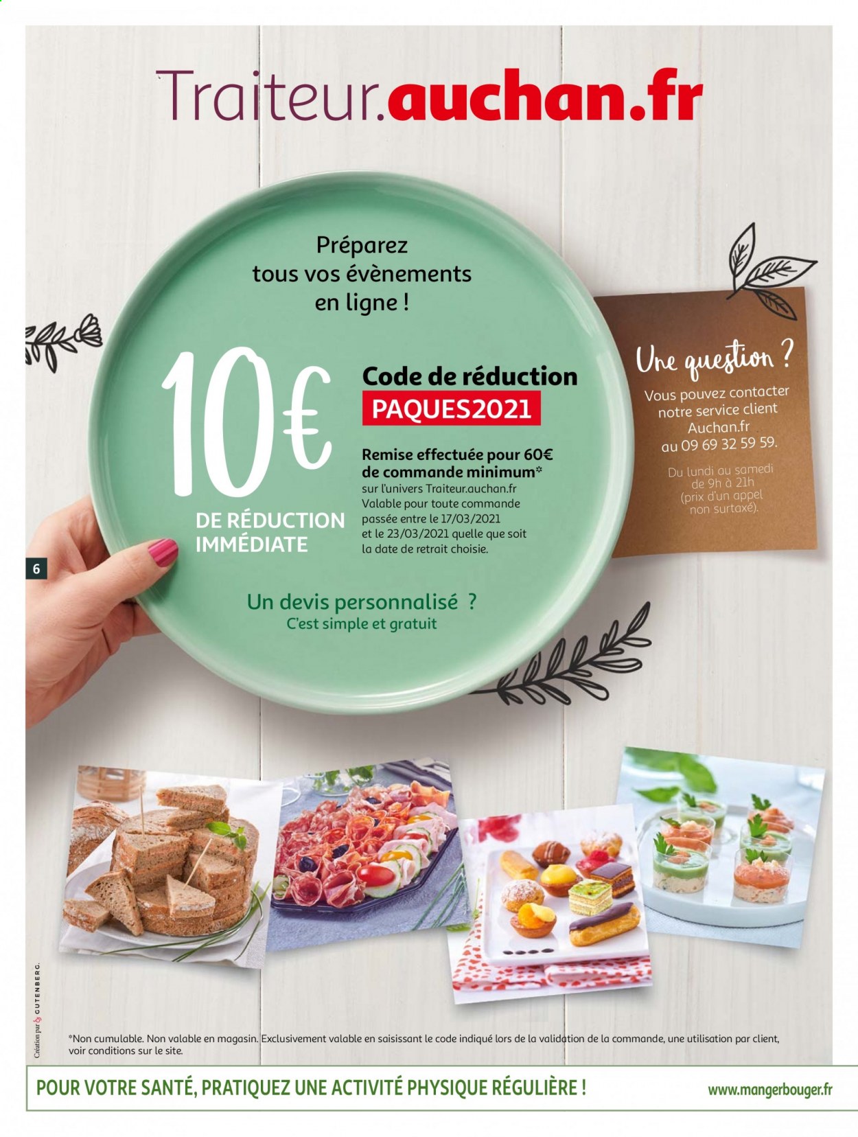 Catalogue Auchan - 17/03/2021 - 23/03/2021. Page 6