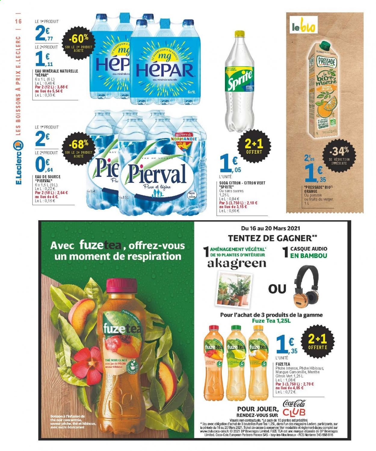 Catalogue E.Leclerc - 15/03/2021 - 20/03/2021. Page 16