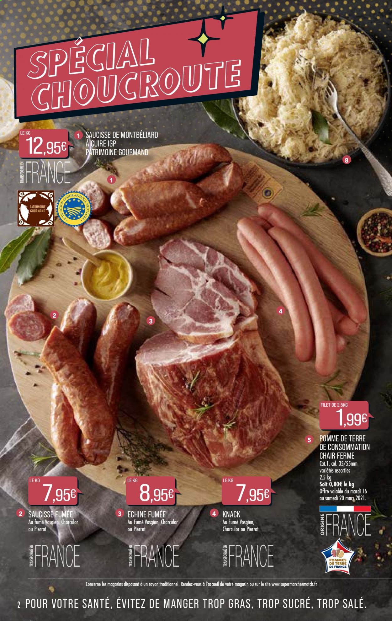 Catalogue Supermarché Match - 16/03/2021 - 21/03/2021. Page 2