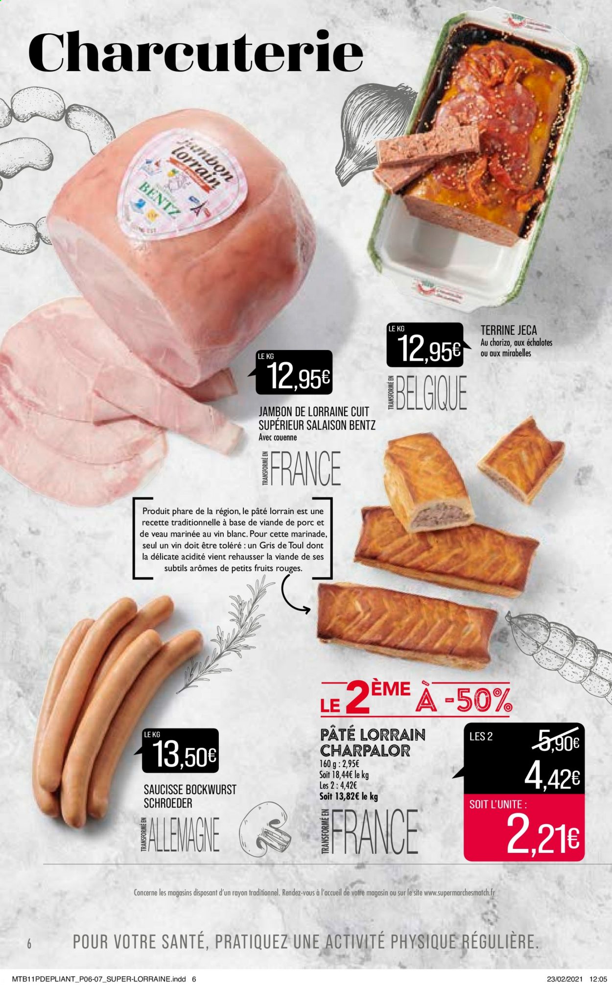 Catalogue Supermarché Match - 16/03/2021 - 21/03/2021. Page 6