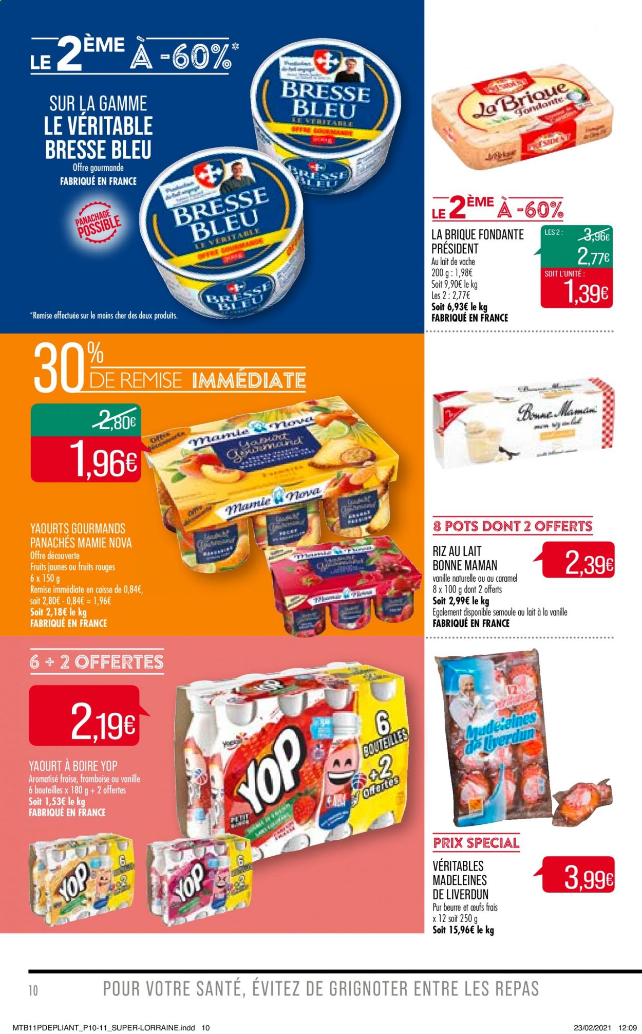 Catalogue Supermarché Match - 16/03/2021 - 21/03/2021. Page 10