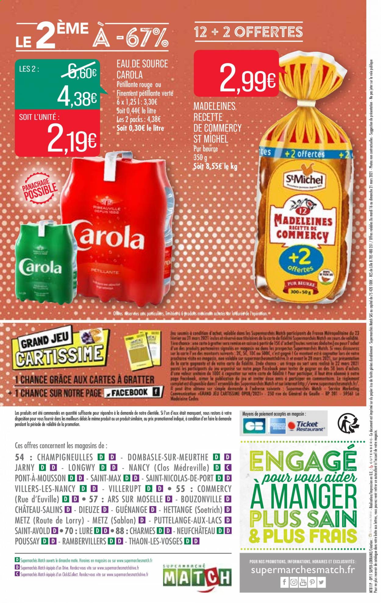 Catalogue Supermarché Match - 16/03/2021 - 21/03/2021. Page 16