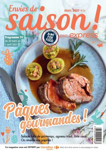 Catalogue Carrefour Express - Pâques Gourmandes !