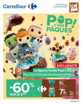 Catalogue Carrefour Hypermarchés - 23.03.2021 - 05.04.2021.