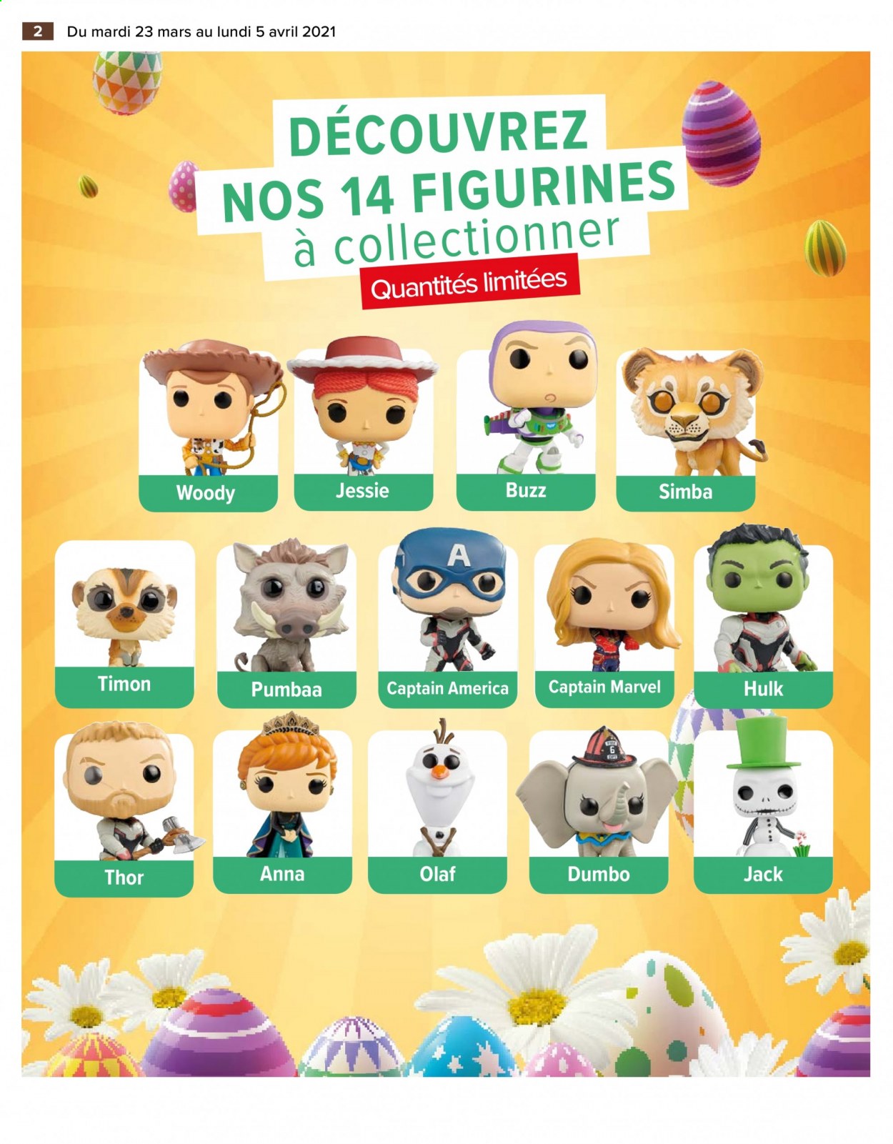 Catalogue Carrefour Hypermarchés - 23/03/2021 - 05/04/2021. Page 2