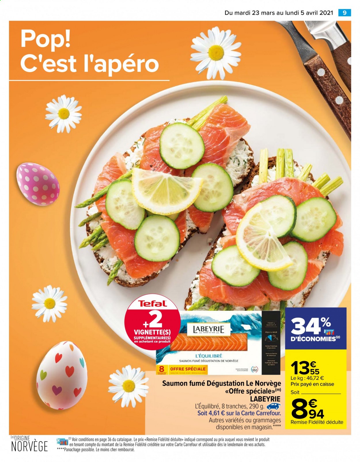 Catalogue Carrefour Hypermarchés - 23/03/2021 - 05/04/2021. Page 9