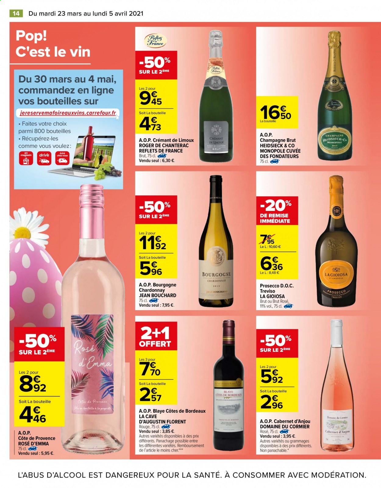 Catalogue Carrefour Hypermarchés - 23/03/2021 - 05/04/2021. Page 14