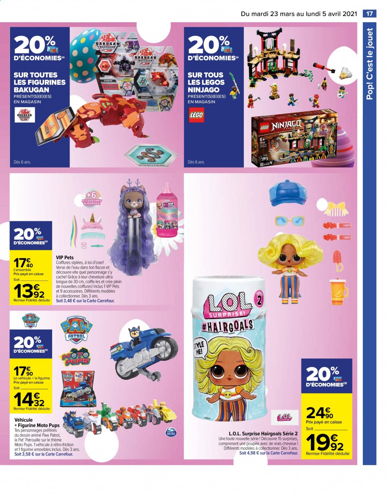 Catalogue Carrefour Hypermarchés - 23/03/2021 - 05/04/2021. Page 17