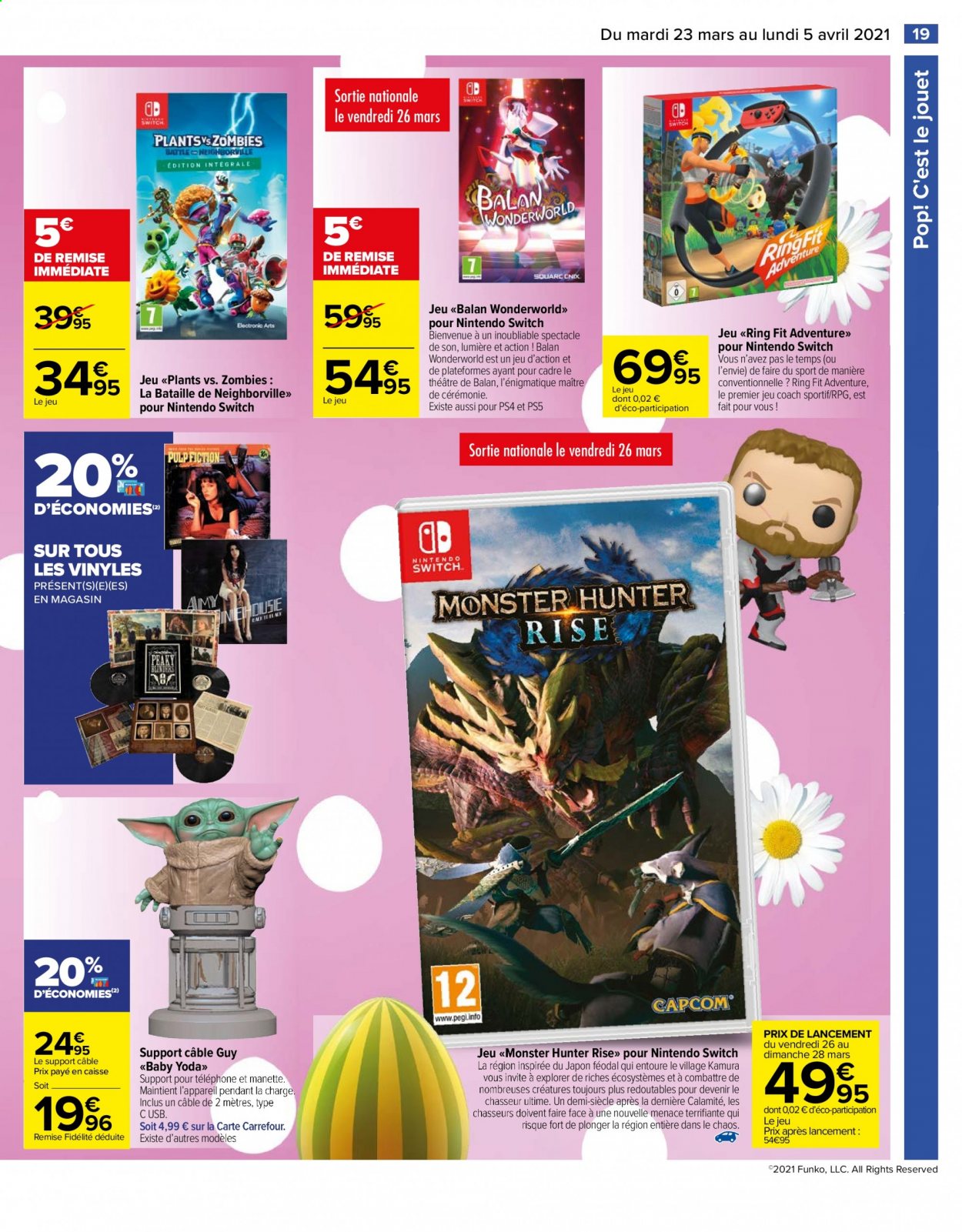 Catalogue Carrefour Hypermarchés - 23/03/2021 - 05/04/2021. Page 19