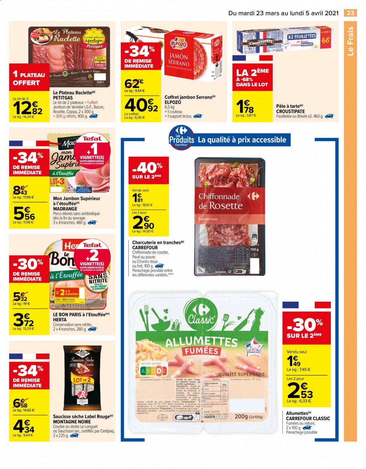 Catalogue Carrefour Hypermarchés - 23/03/2021 - 05/04/2021. Page 23