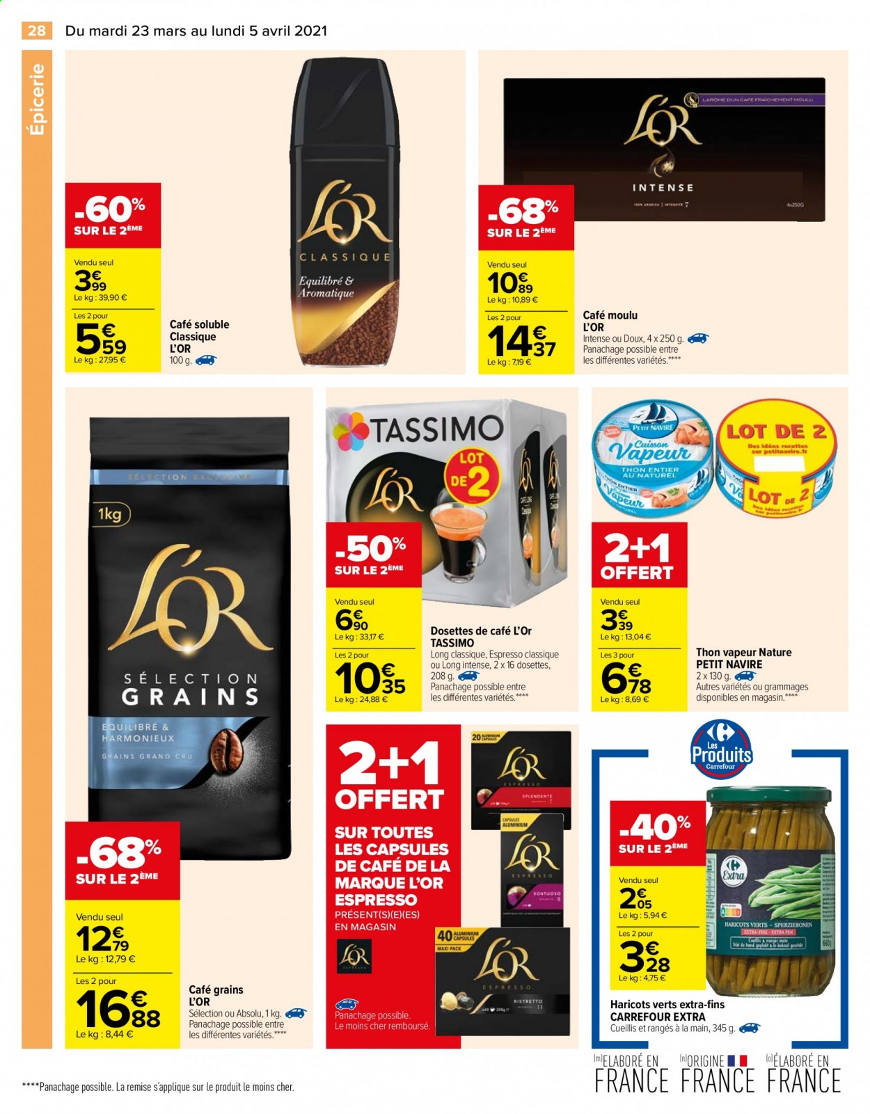 Catalogue Carrefour Hypermarchés - 23/03/2021 - 05/04/2021. Page 28