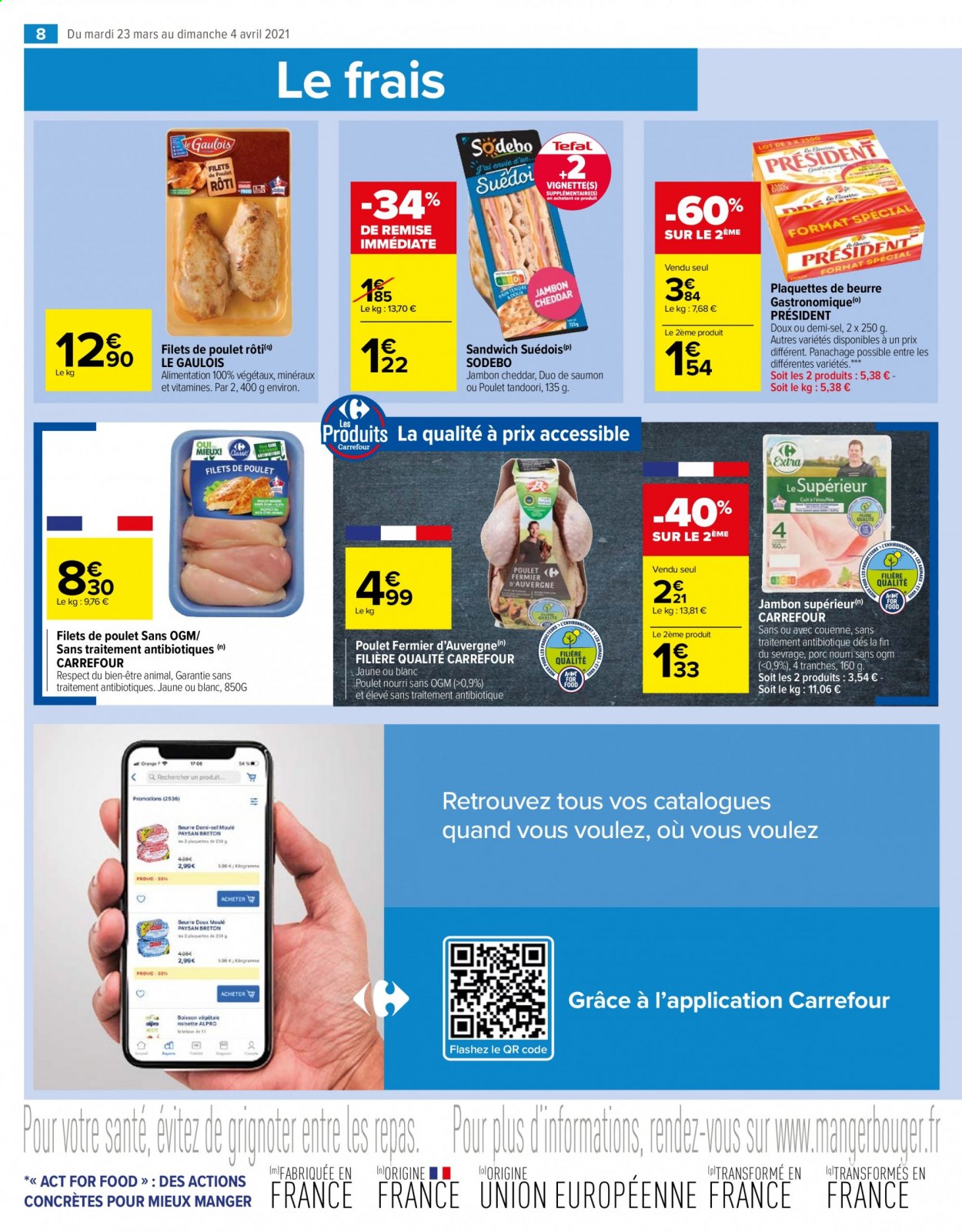 Catalogue Carrefour Market - 23/03/2021 - 04/04/2021. Page 8