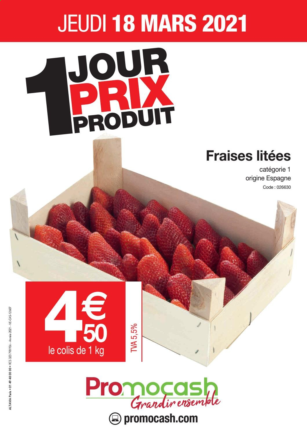 Catalogue Promocash - 18/03/2021 - 18/03/2021. Page 1