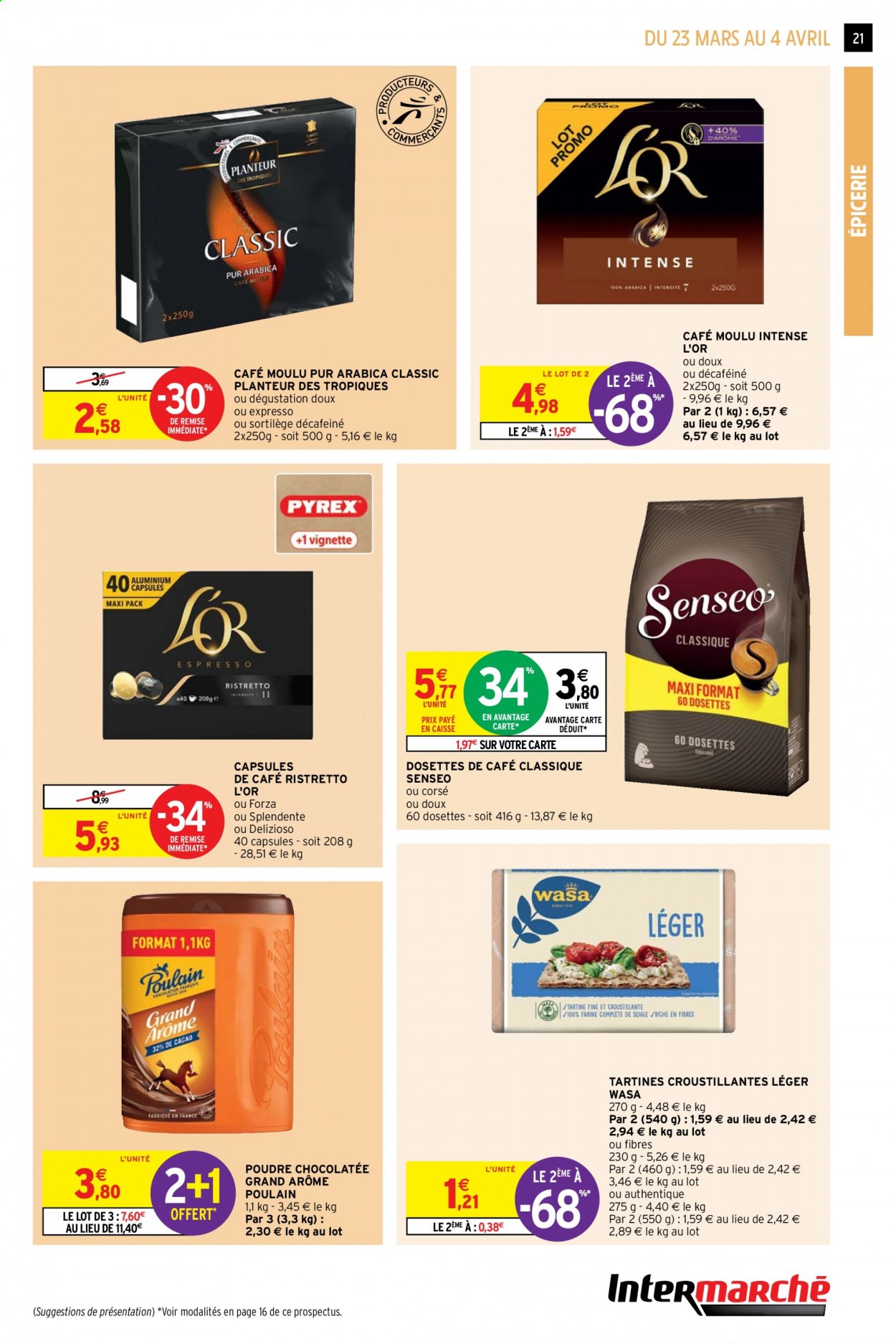 Catalogue Intermarché Super - 23/03/2021 - 04/04/2021. Page 21