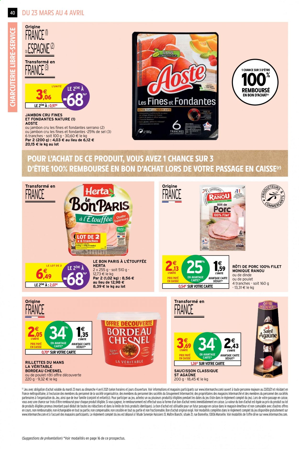 Catalogue Intermarché Super - 23/03/2021 - 04/04/2021. Page 40