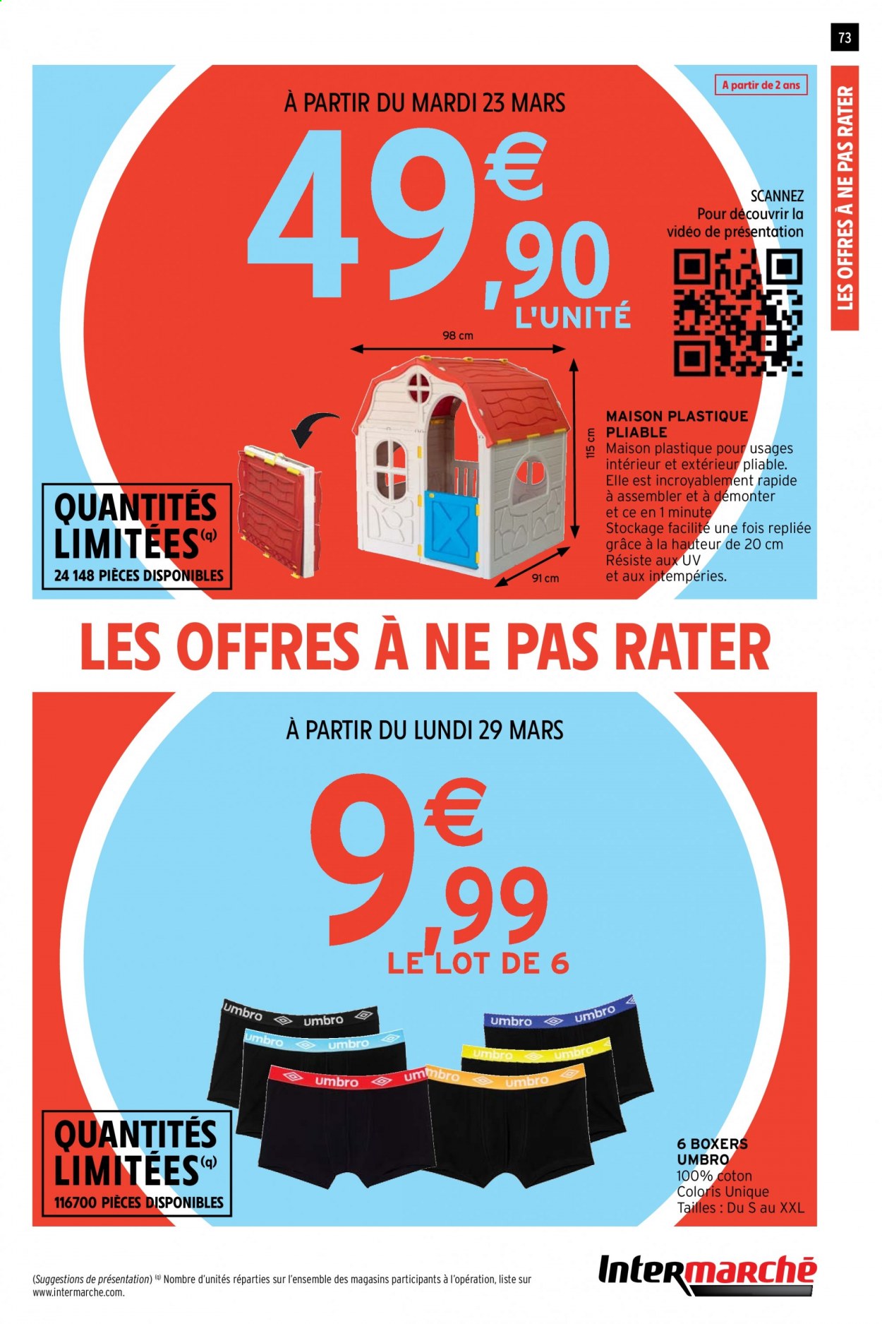 Catalogue Intermarché Super - 23/03/2021 - 04/04/2021. Page 73