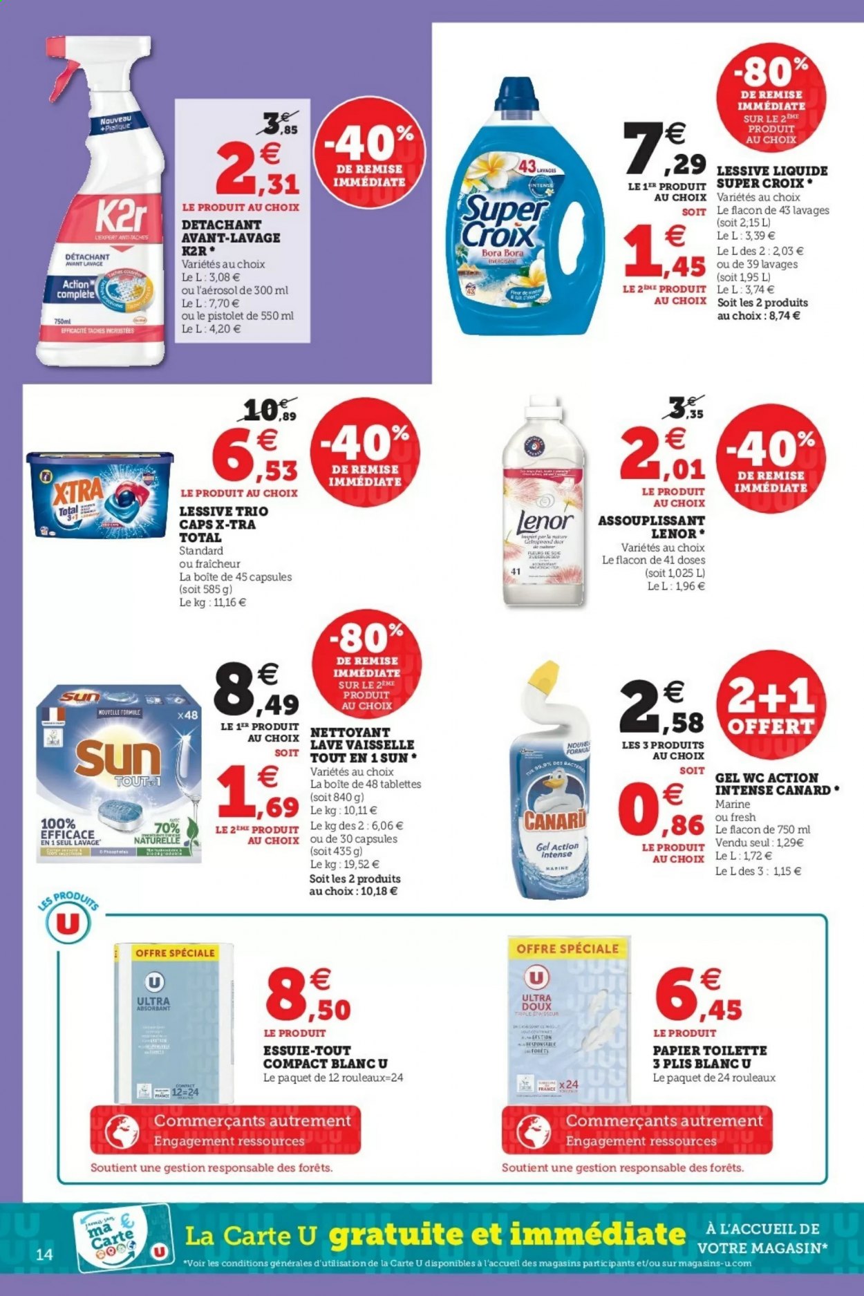 Catalogue SUPER U - 23/03/2021 - 03/04/2021. Page 14