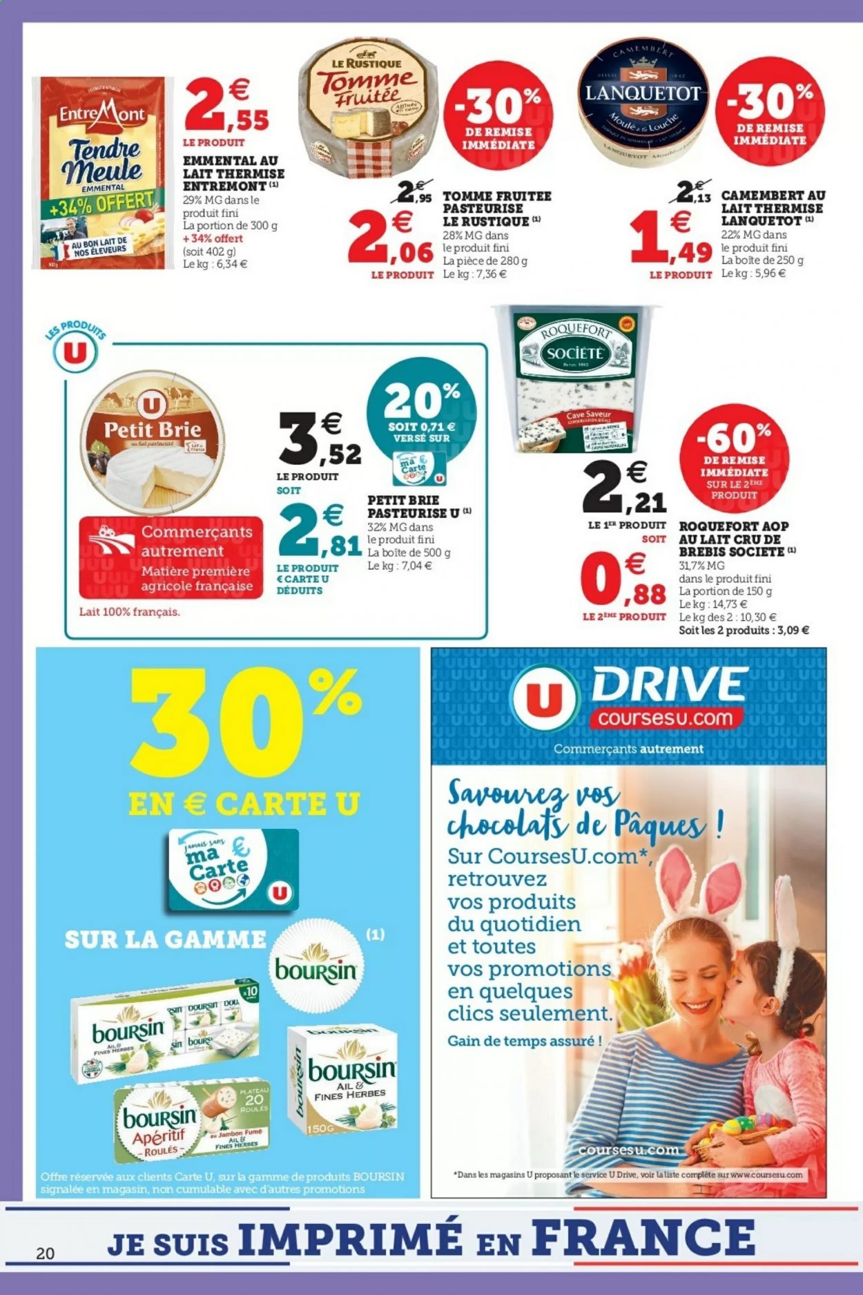 Catalogue SUPER U - 23/03/2021 - 03/04/2021. Page 20