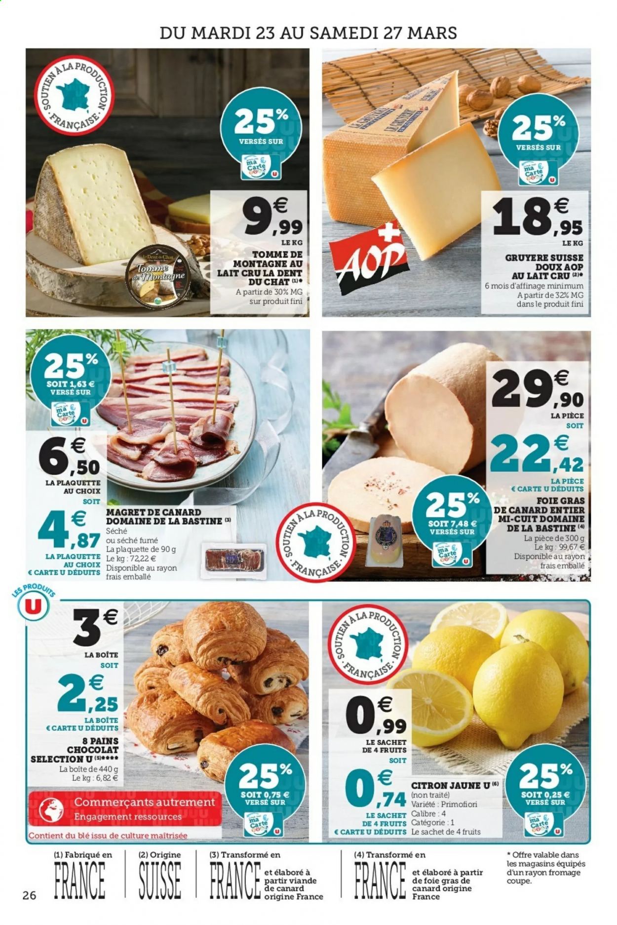 Catalogue SUPER U - 23/03/2021 - 03/04/2021. Page 26