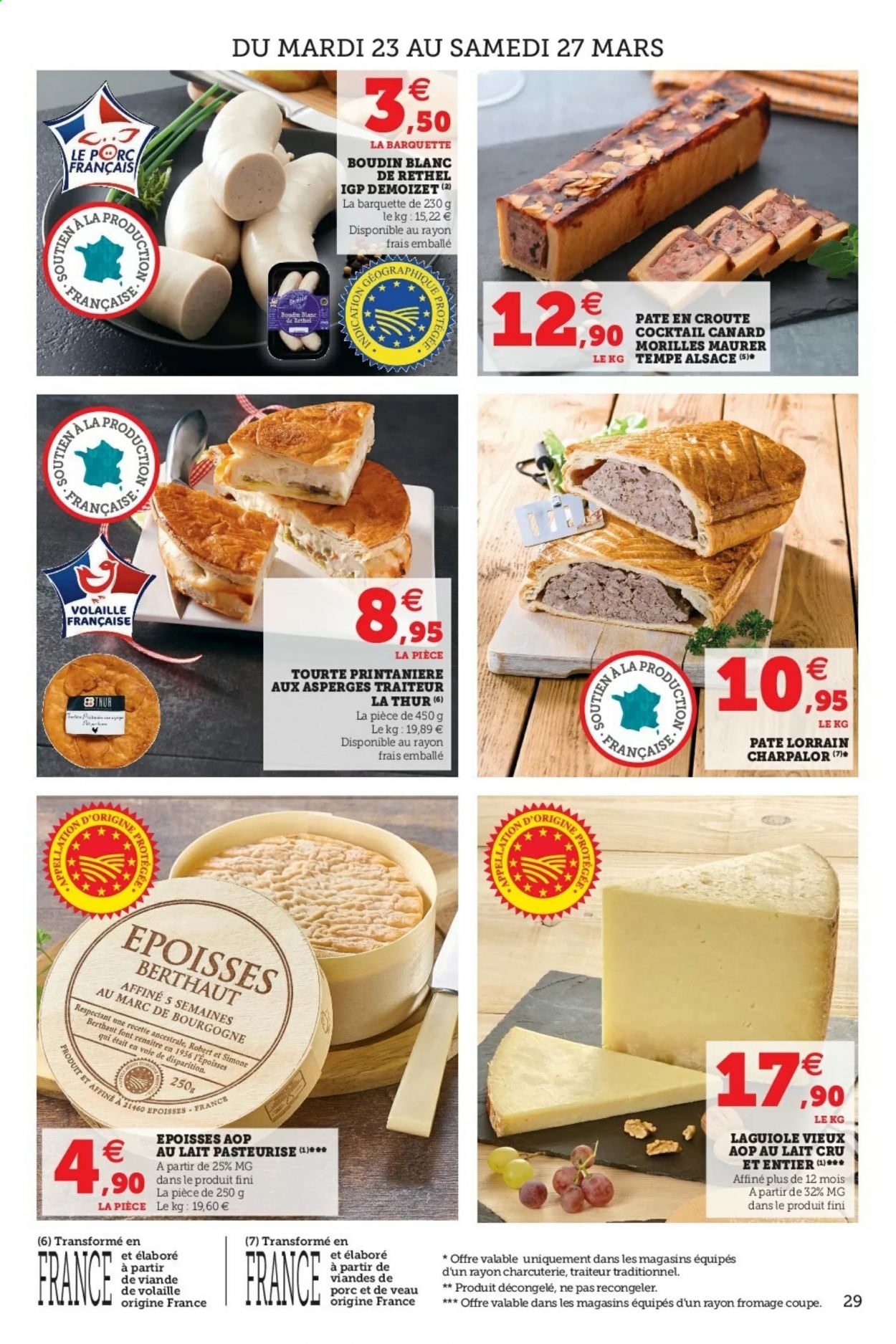 Catalogue SUPER U - 23/03/2021 - 03/04/2021. Page 29