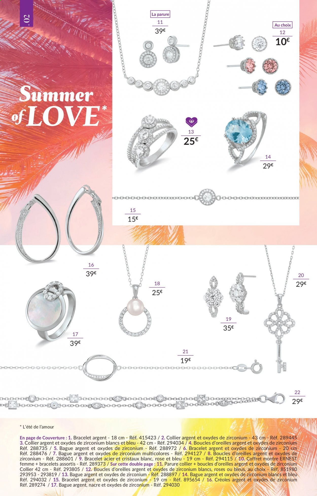 thumbnail - Catalogue Auchan - 27/03/2021 - 14/06/2021 - Produits soldés - coffret, montre, bague, boucles d'oreilles, bracelet. Page 2.