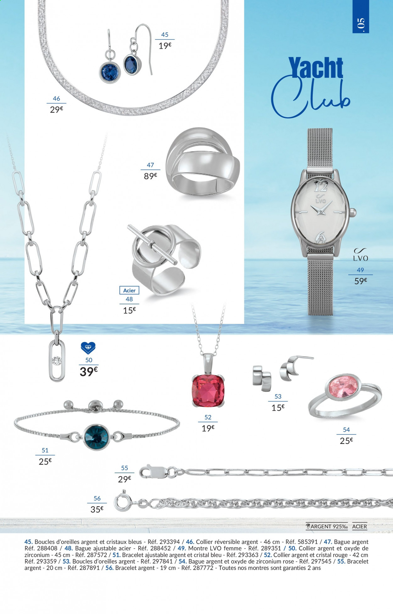 thumbnail - Catalogue Auchan - 27/03/2021 - 14/06/2021 - Produits soldés - montre, bague, boucles d'oreilles, bracelet. Page 5.