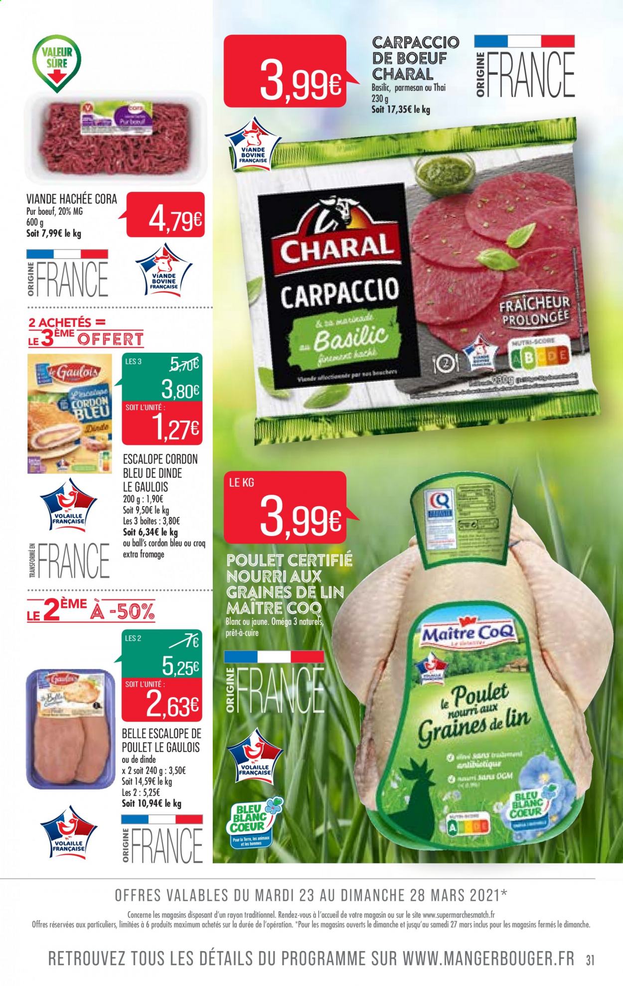 Catalogue Supermarché Match - 23/03/2021 - 05/04/2021. Page 31