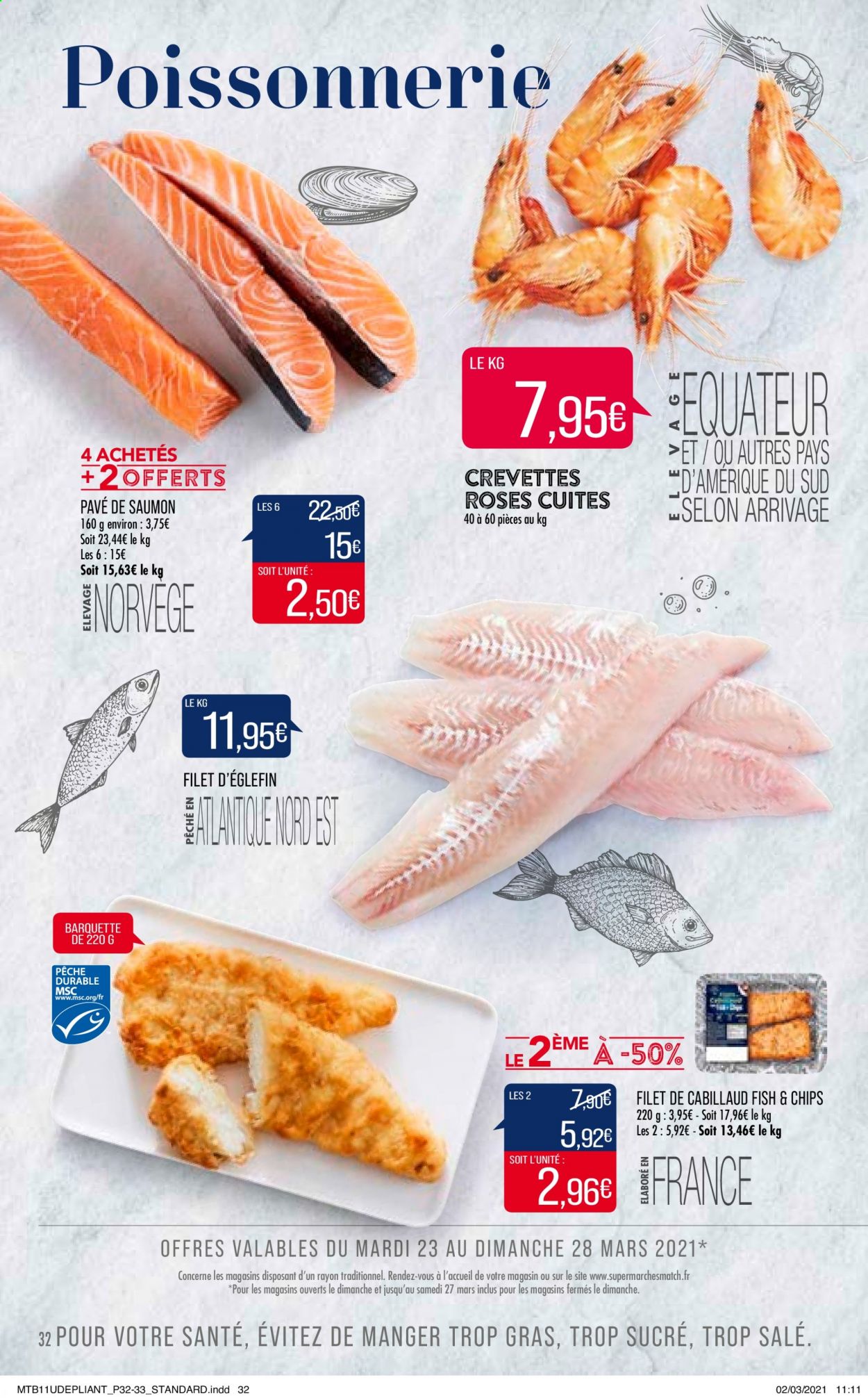 Catalogue Supermarché Match - 23/03/2021 - 05/04/2021. Page 32