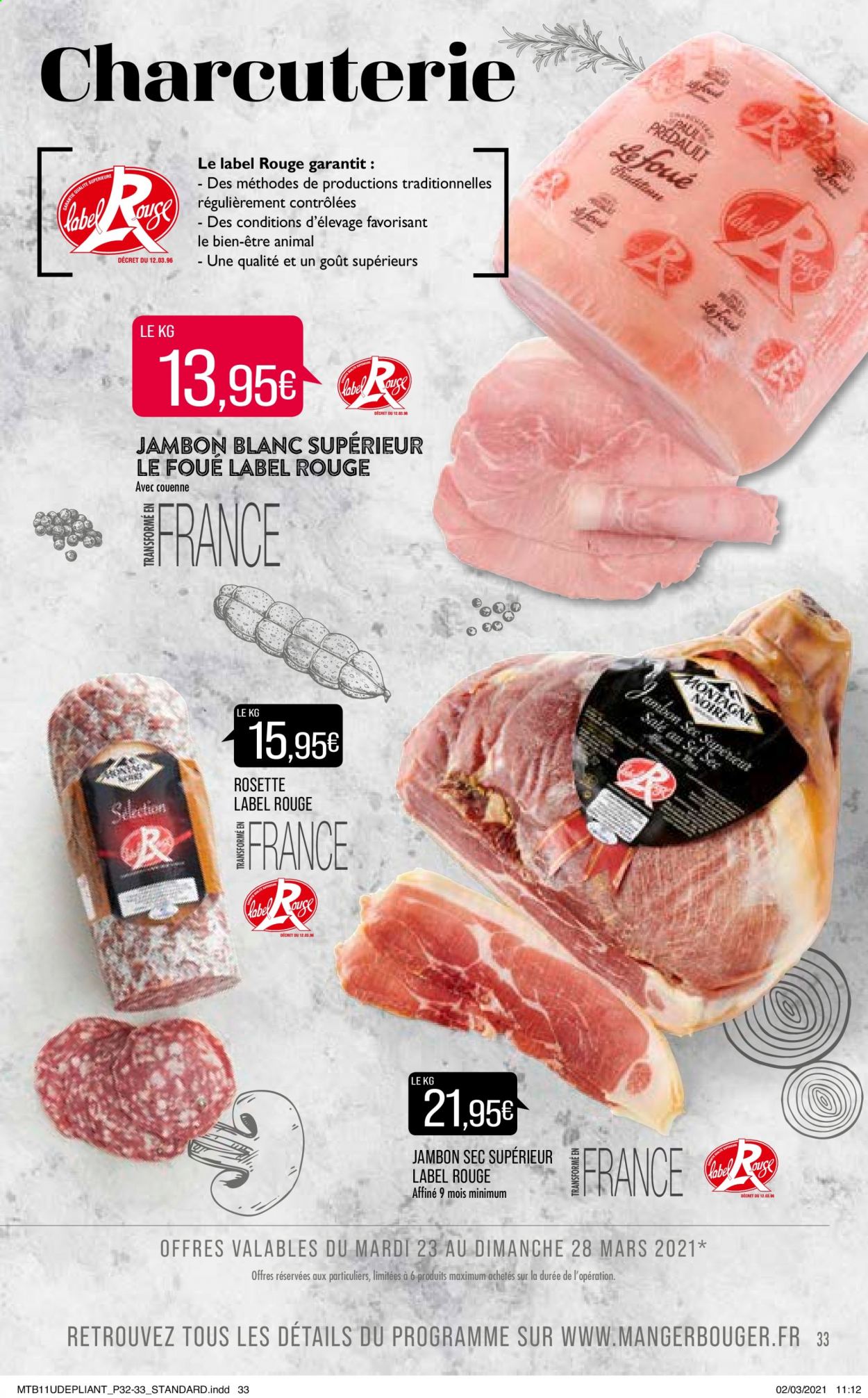 Catalogue Supermarché Match - 23/03/2021 - 05/04/2021. Page 33