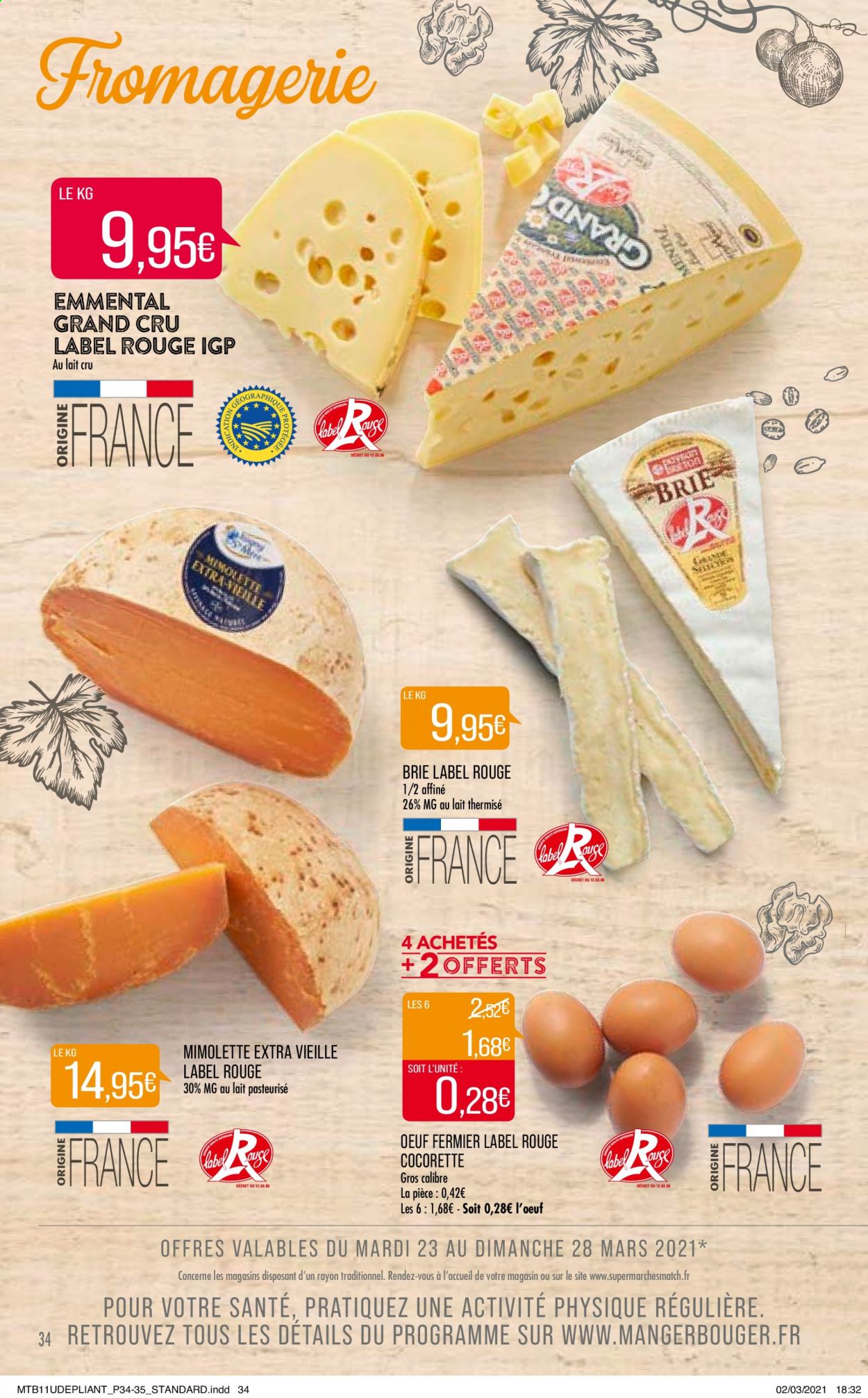 Catalogue Supermarché Match - 23/03/2021 - 05/04/2021. Page 34