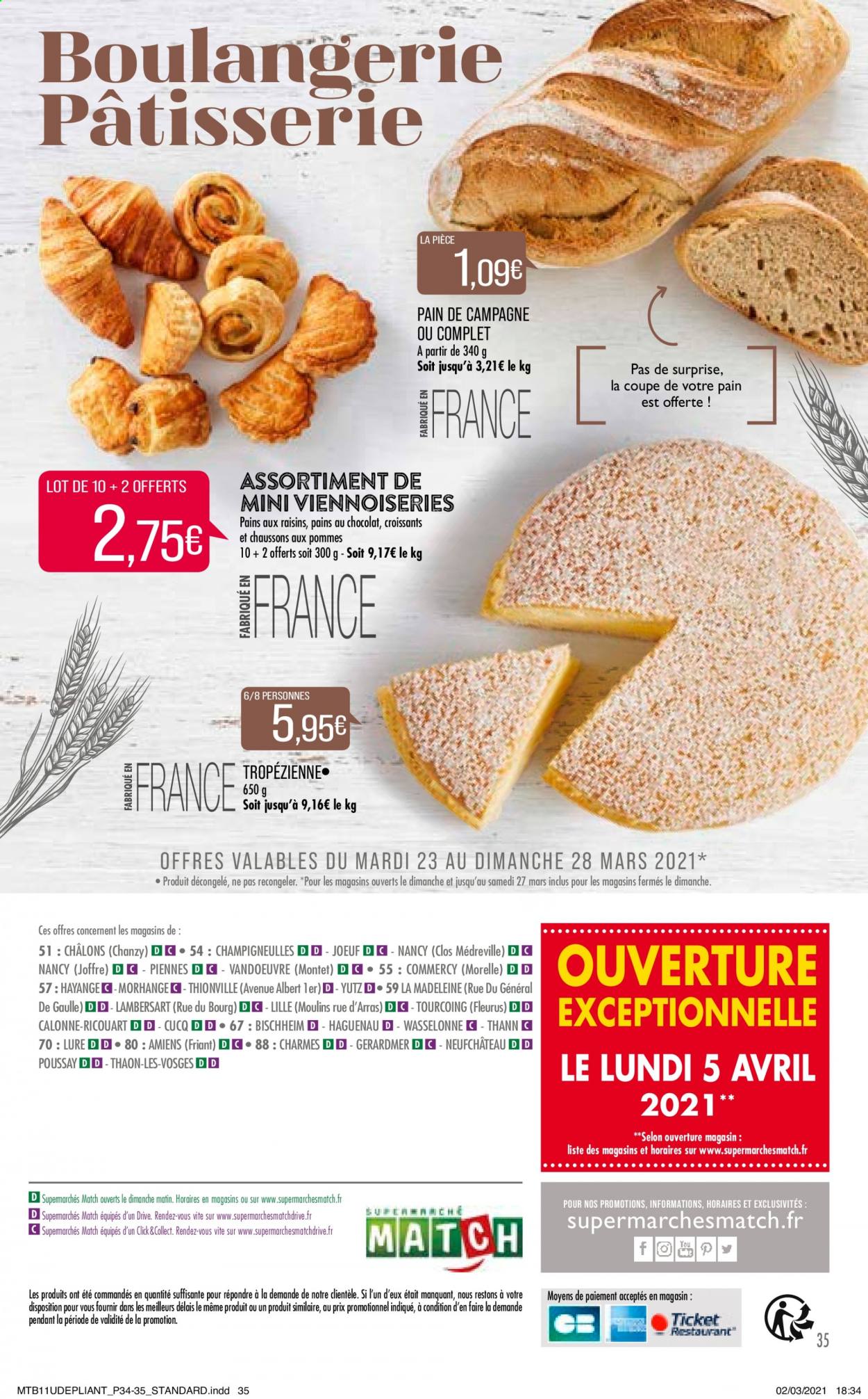 Catalogue Supermarché Match - 23/03/2021 - 05/04/2021. Page 35