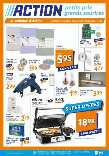 Catalogue Action - 24.03.2021 - 30.03.2021.