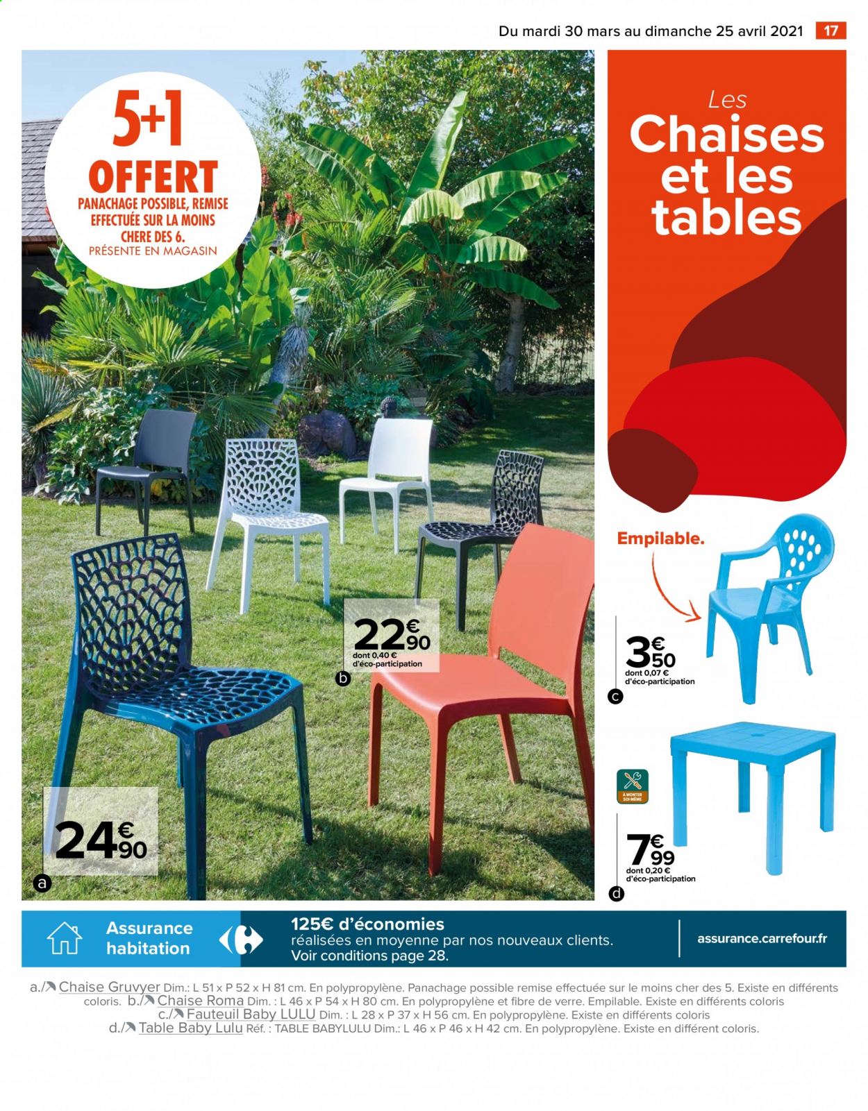 Catalogue Carrefour Hypermarchés - 30/03/2021 - 25/04/2021. Page 17
