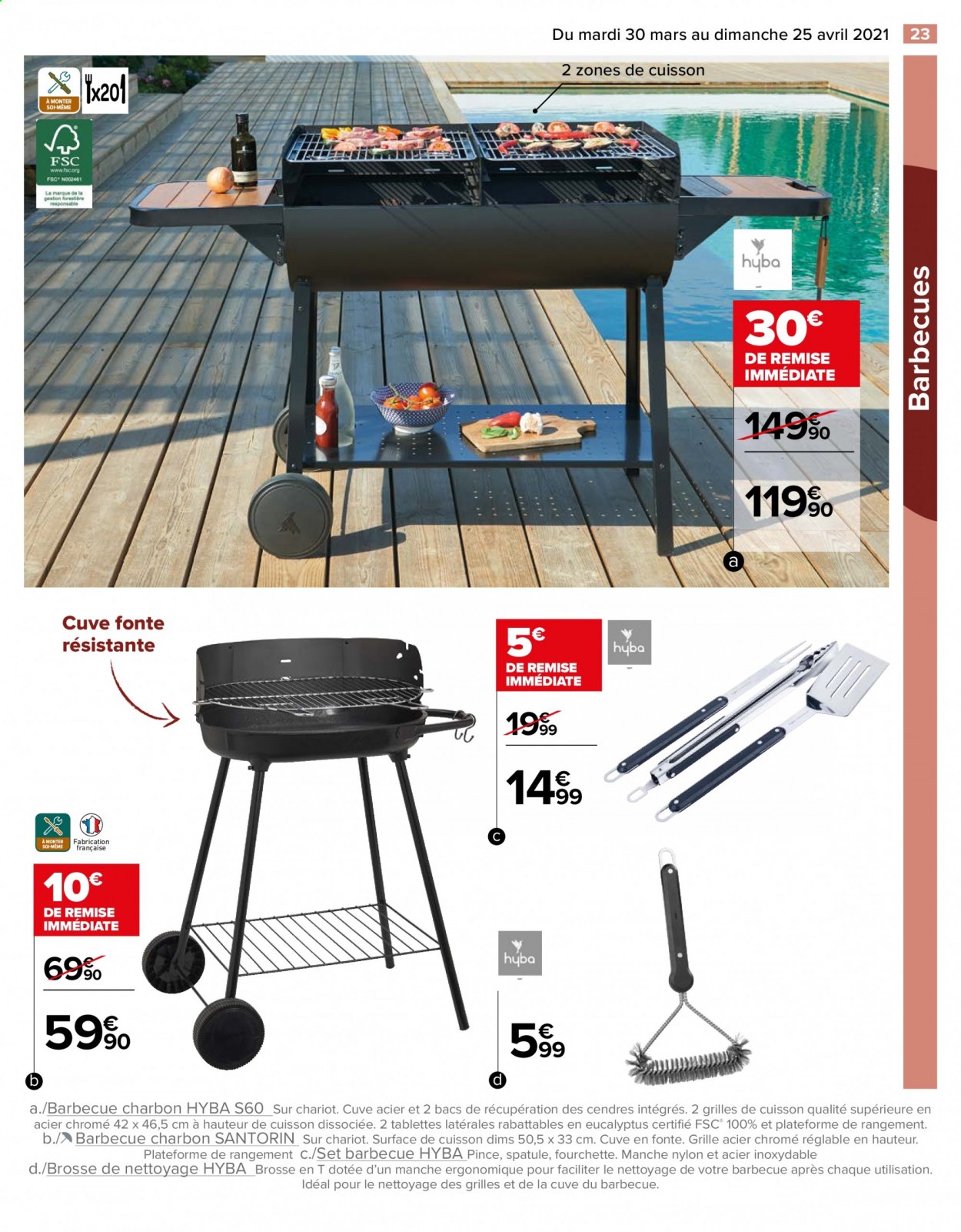 Catalogue Carrefour Hypermarchés - 30/03/2021 - 25/04/2021. Page 23