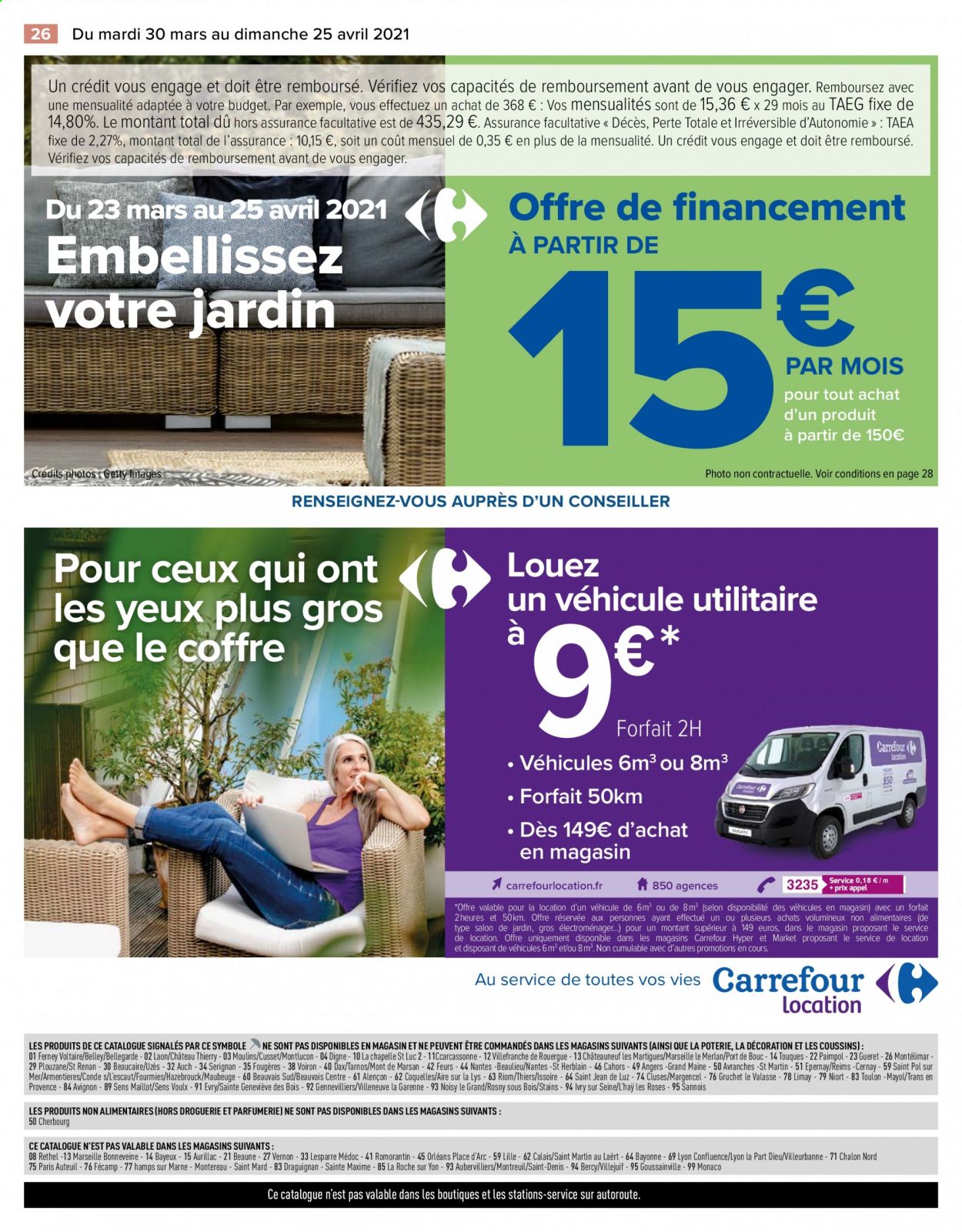 Catalogue Carrefour Hypermarchés - 30/03/2021 - 25/04/2021. Page 26