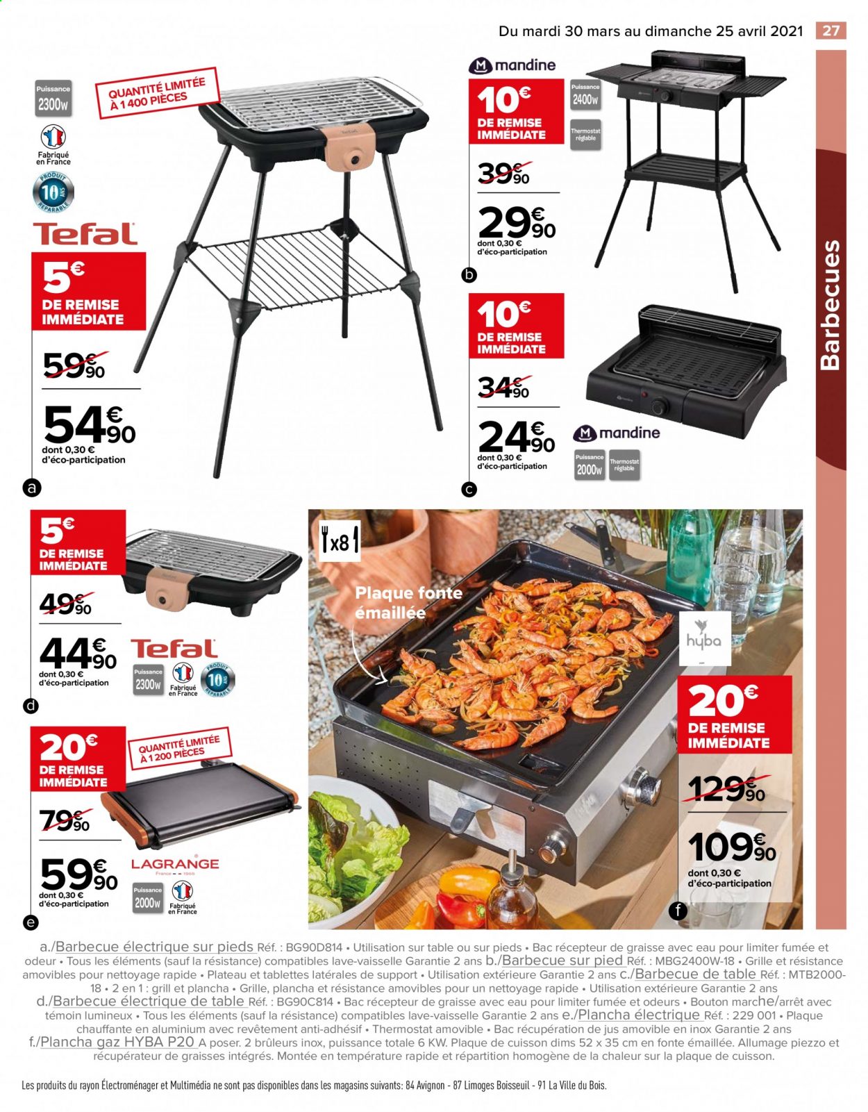 Catalogue Carrefour Hypermarchés - 30/03/2021 - 25/04/2021. Page 27