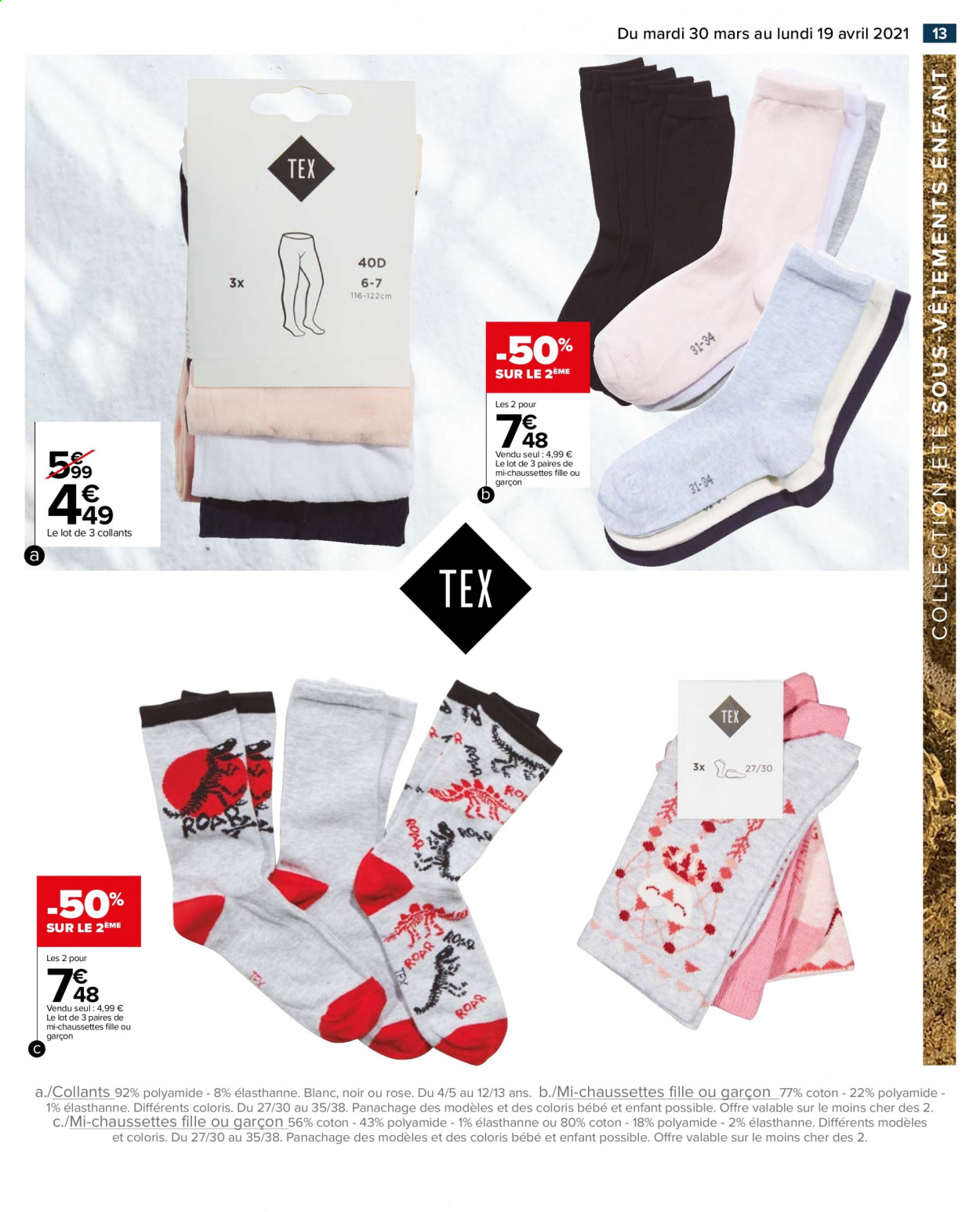Catalogue Carrefour Hypermarchés - 30/03/2021 - 19/04/2021. Page 13