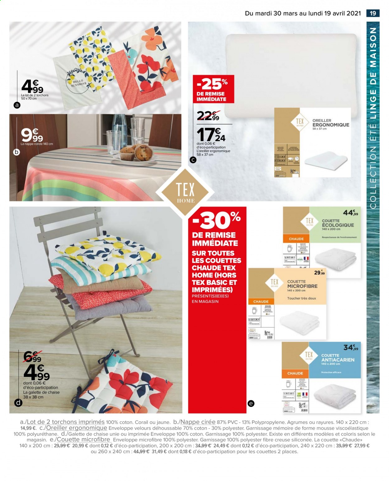 Catalogue Carrefour Hypermarchés - 30/03/2021 - 19/04/2021. Page 19