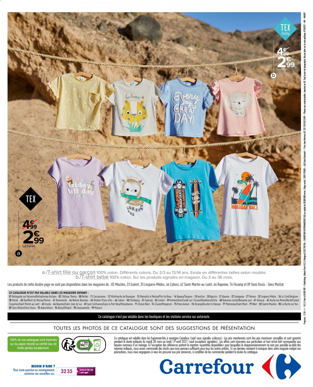Catalogue Carrefour Hypermarchés - 30/03/2021 - 19/04/2021. Page 21