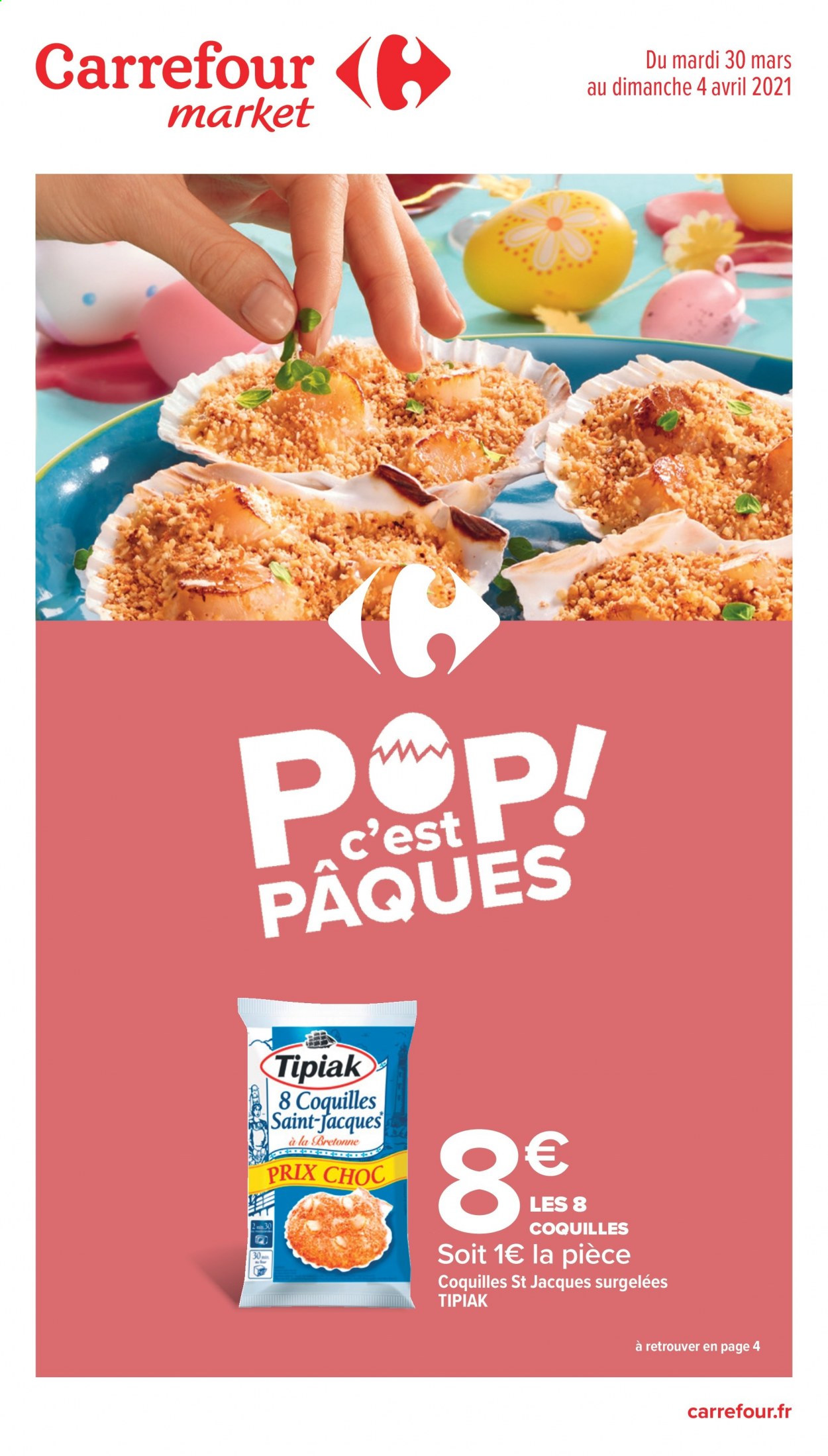 Catalogue Carrefour Market - 30/03/2021 - 04/04/2021. Page 1
