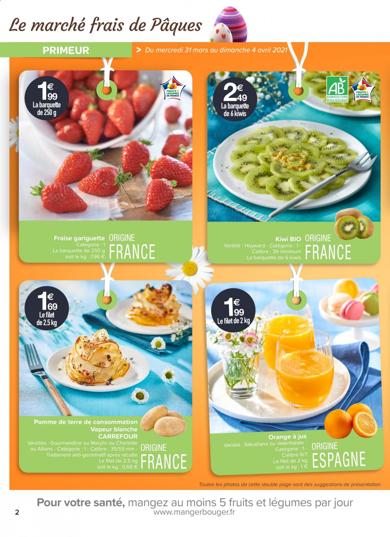 Catalogue Carrefour Contact - 31/03/2021 - 05/04/2021. Page 2