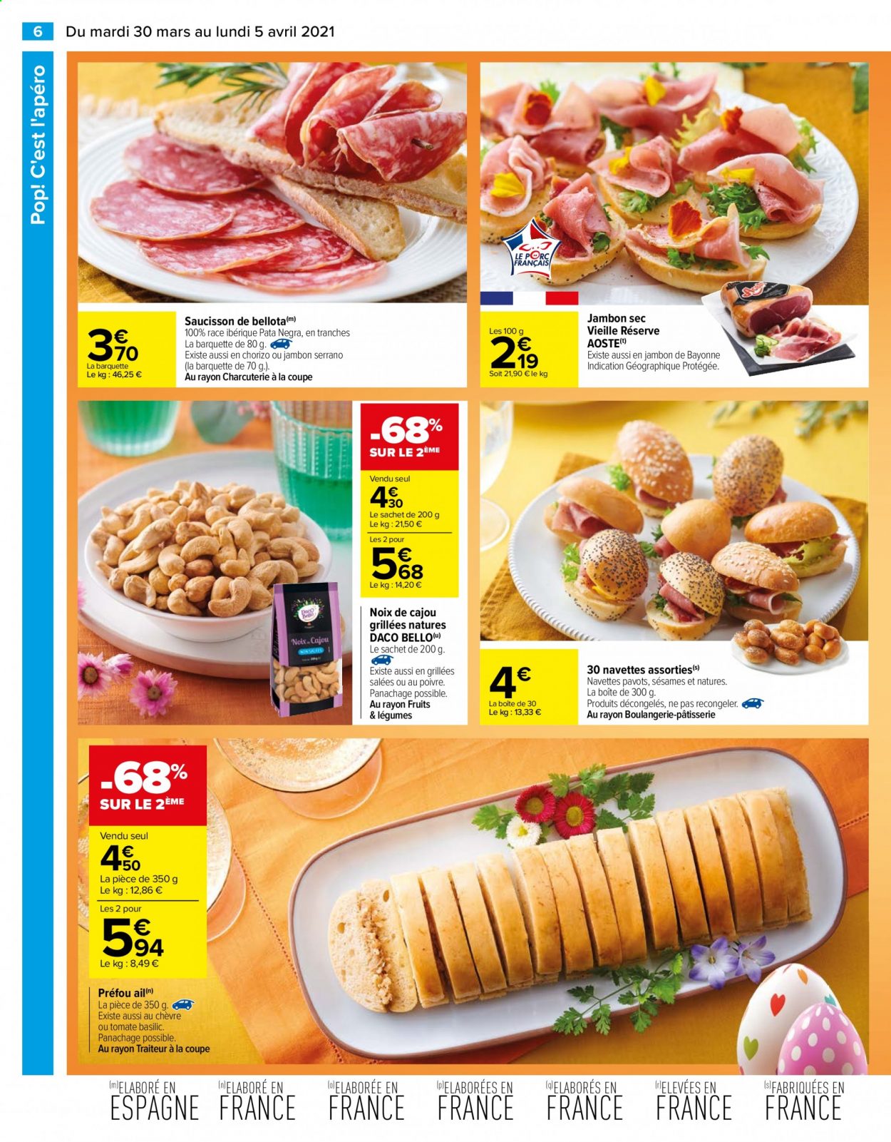 Catalogue Carrefour Hypermarchés - 30/03/2021 - 05/04/2021. Page 6