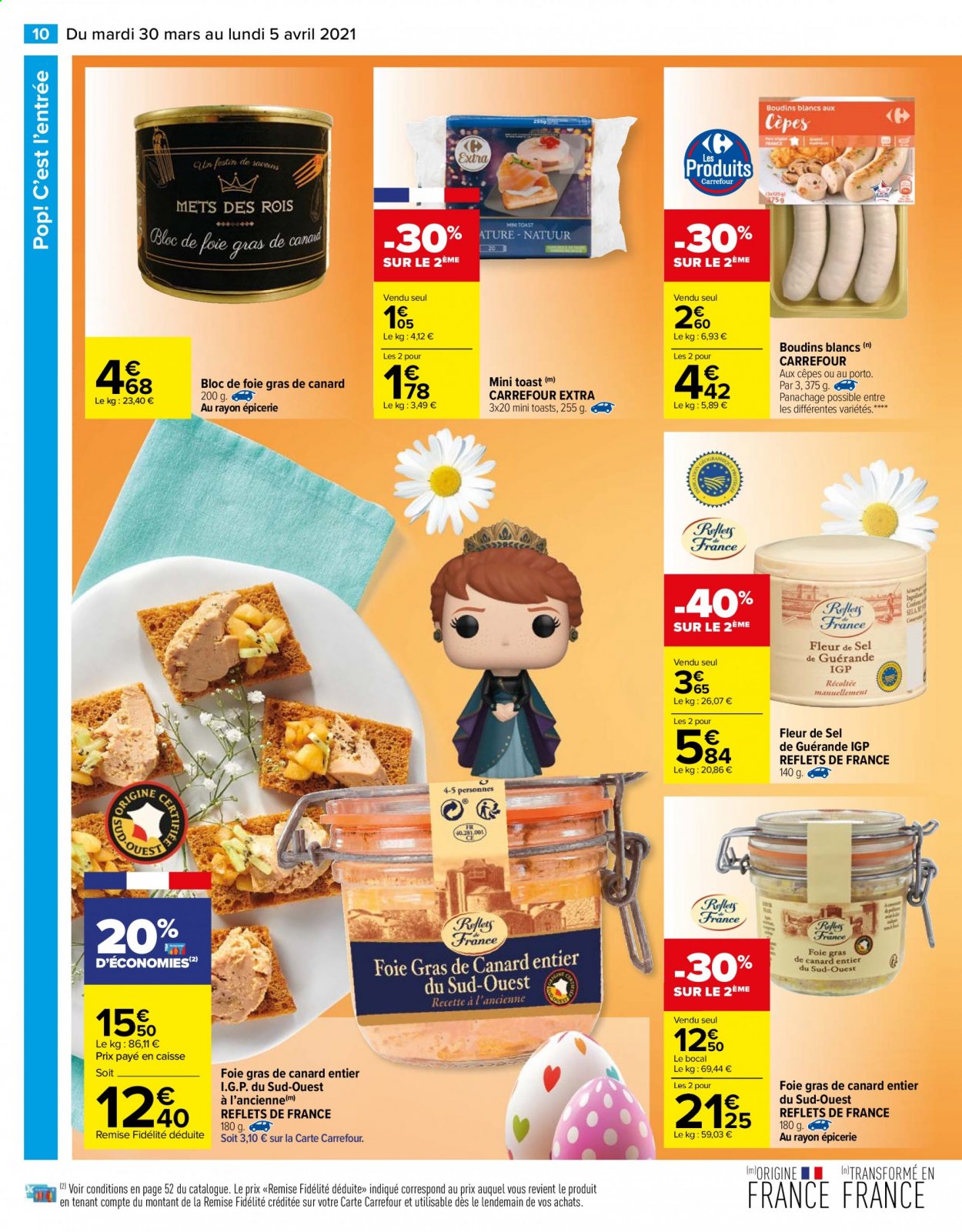 Catalogue Carrefour Hypermarchés - 30/03/2021 - 05/04/2021. Page 10