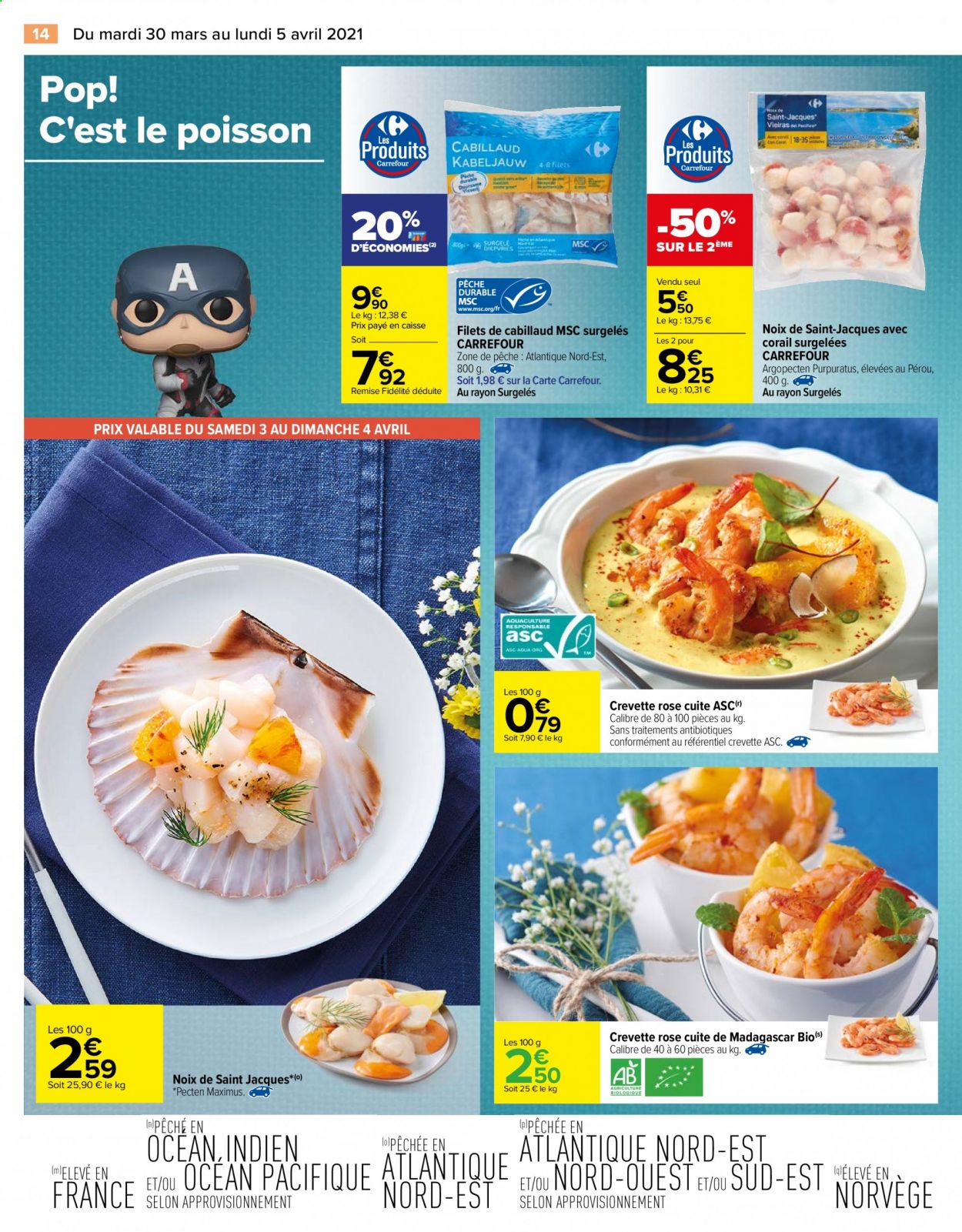 Catalogue Carrefour Hypermarchés - 30/03/2021 - 05/04/2021. Page 14