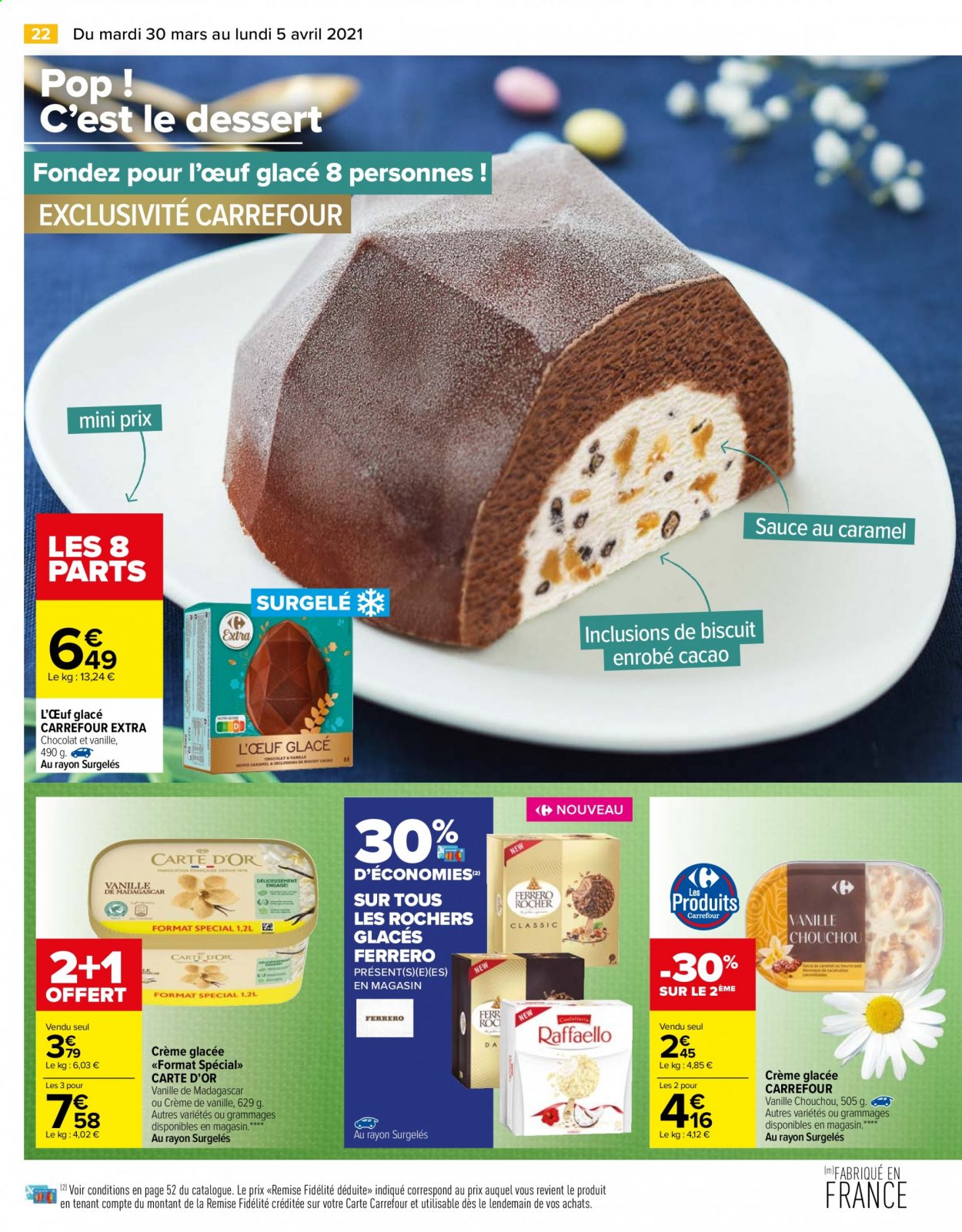 Catalogue Carrefour Hypermarchés - 30/03/2021 - 05/04/2021. Page 22