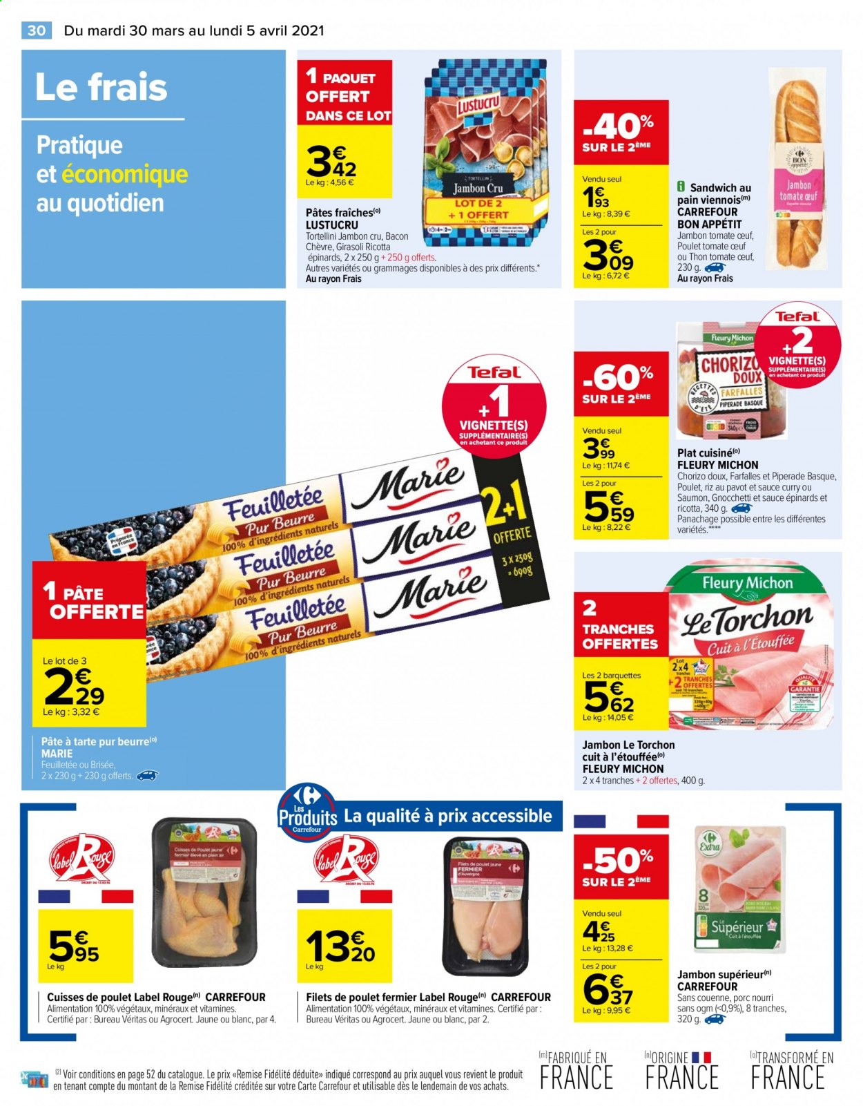 Catalogue Carrefour Hypermarchés - 30/03/2021 - 05/04/2021. Page 30